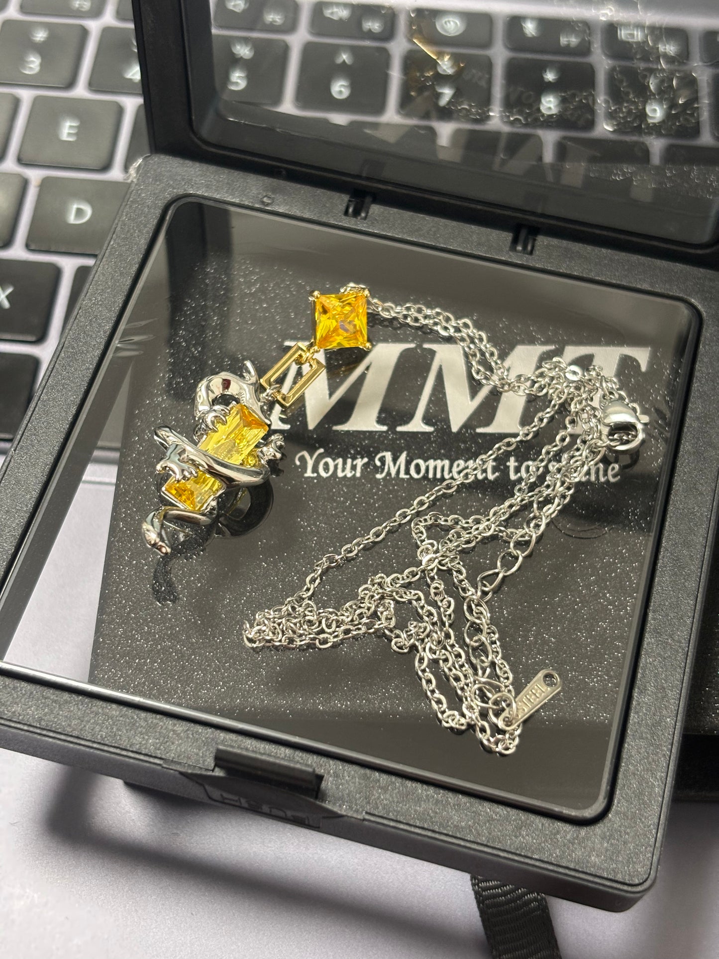 Zhongli Inspired Dragon Necklace