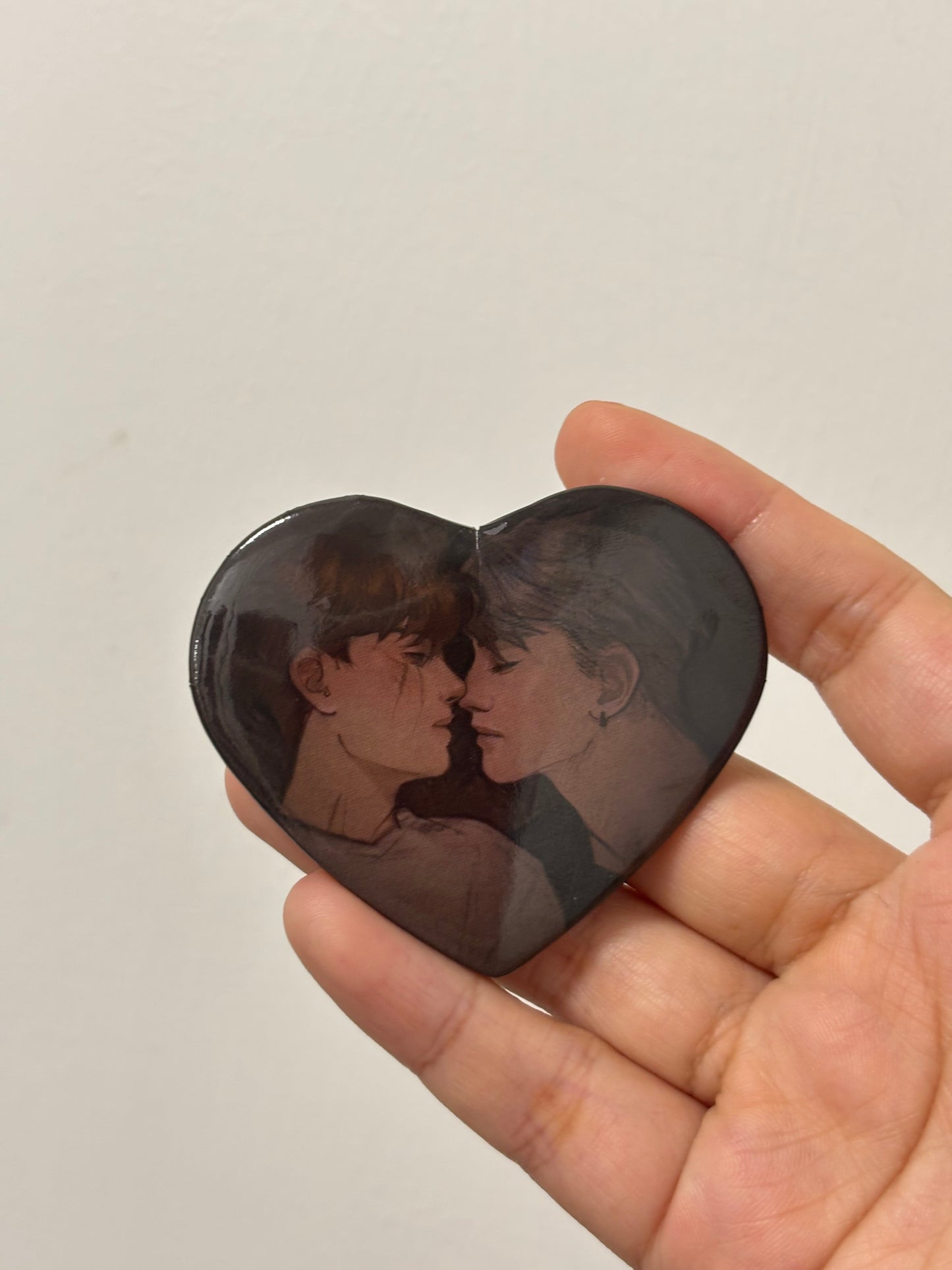 "Yes or No" & "I'm Fine" Pin Set · Andreil Minimalist Flair · Unofficial Tribute