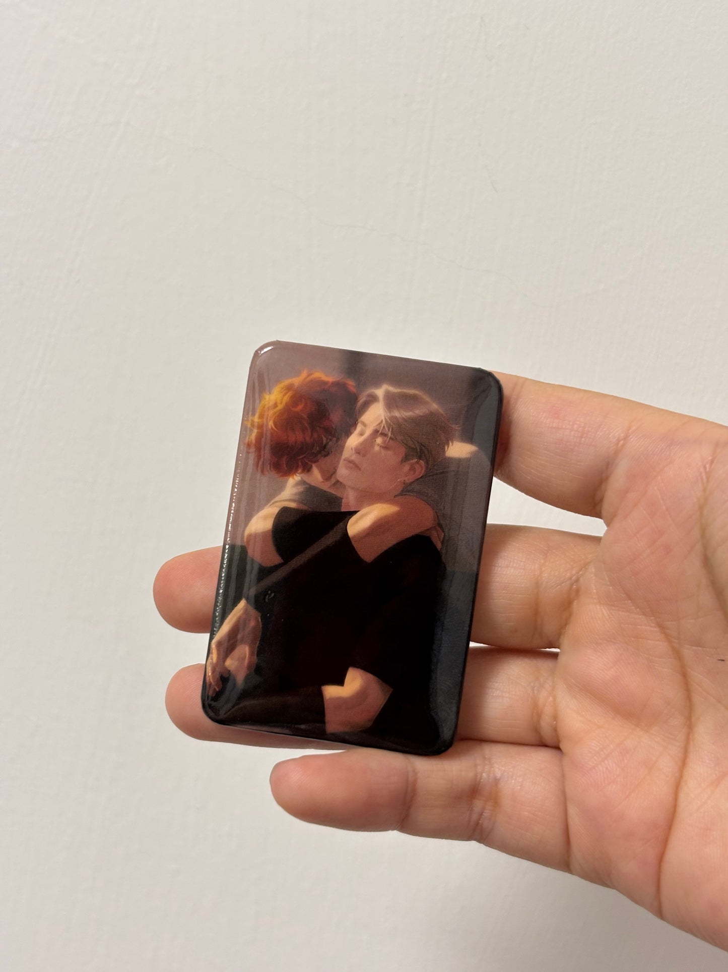 "Yes or No" & "I'm Fine" Pin Set · Andreil Minimalist Flair · Unofficial Tribute