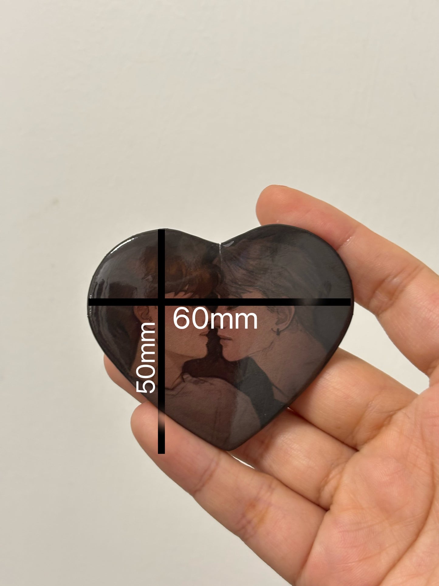 "Yes or No" & "I'm Fine" Pin Set · Andreil Minimalist Flair · Unofficial Tribute