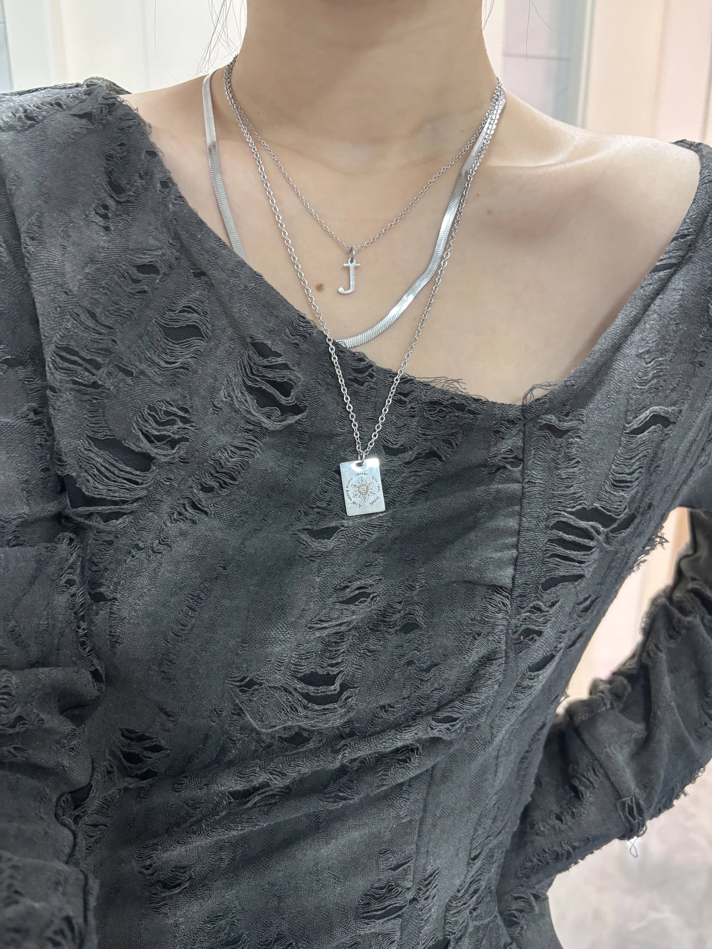 Jean Moreau J & Sunshine Court Necklace