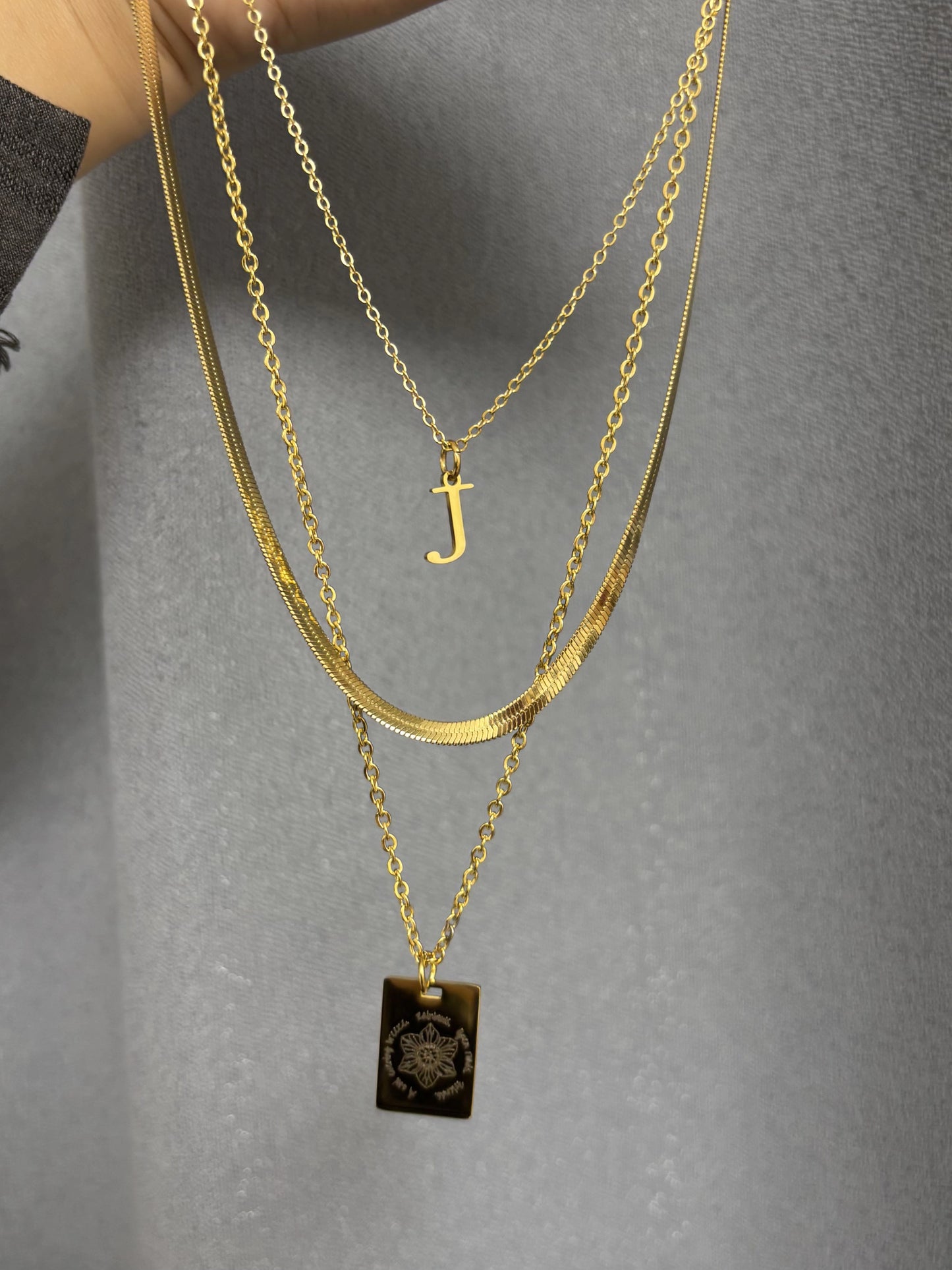 Jean Moreau J & Sunshine Court Necklace