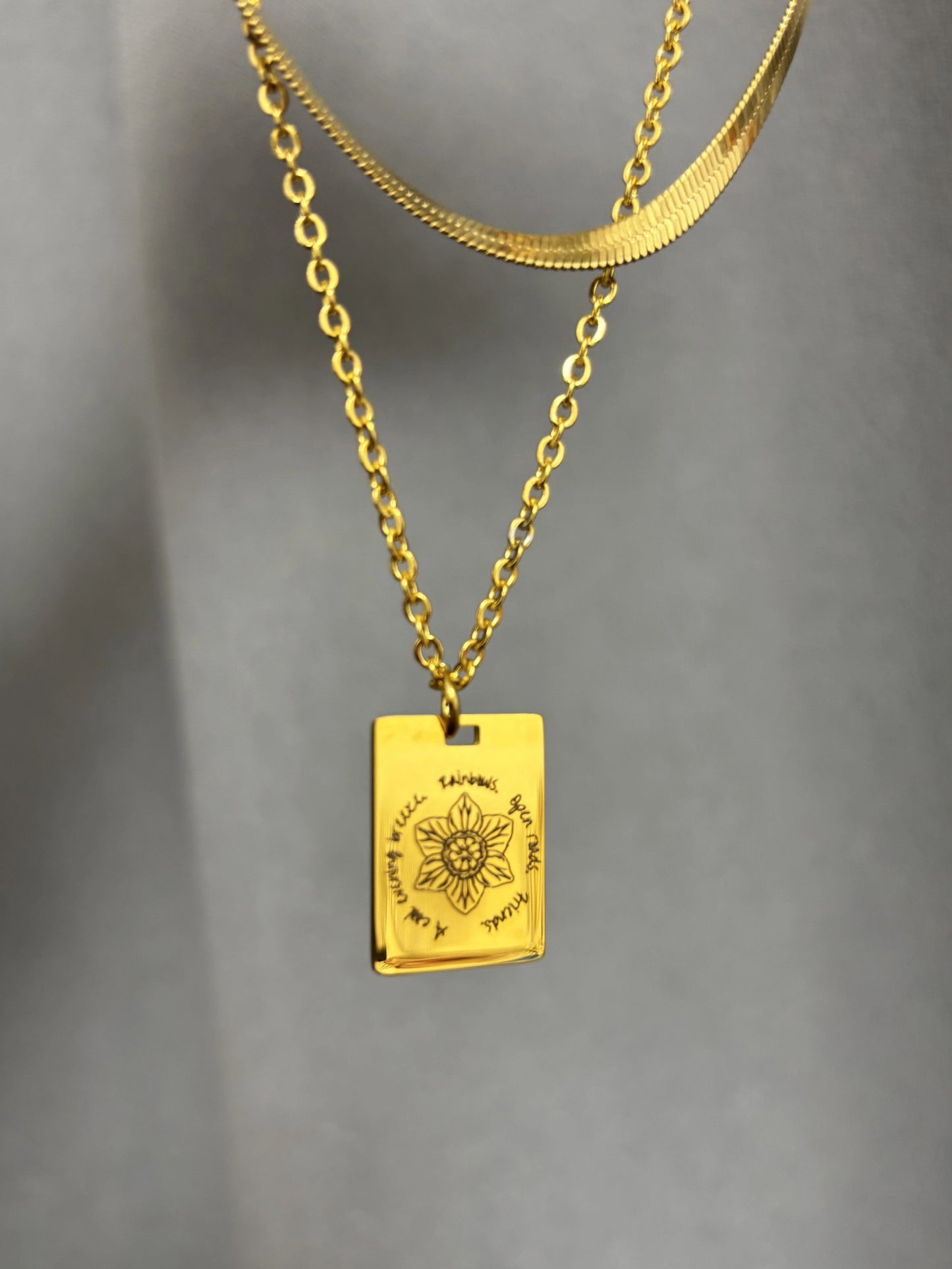 Jean Moreau J & Sunshine Court Necklace