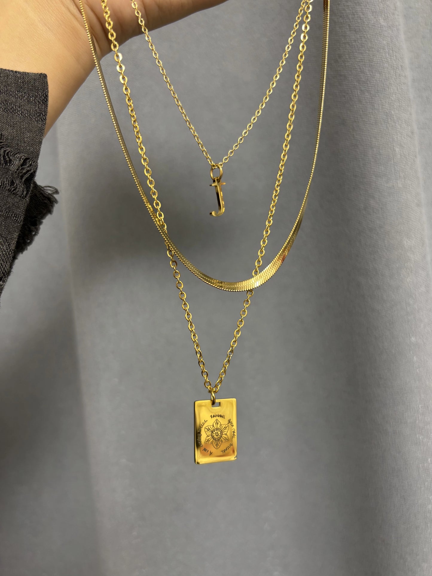 Jean Moreau J & Sunshine Court Necklace