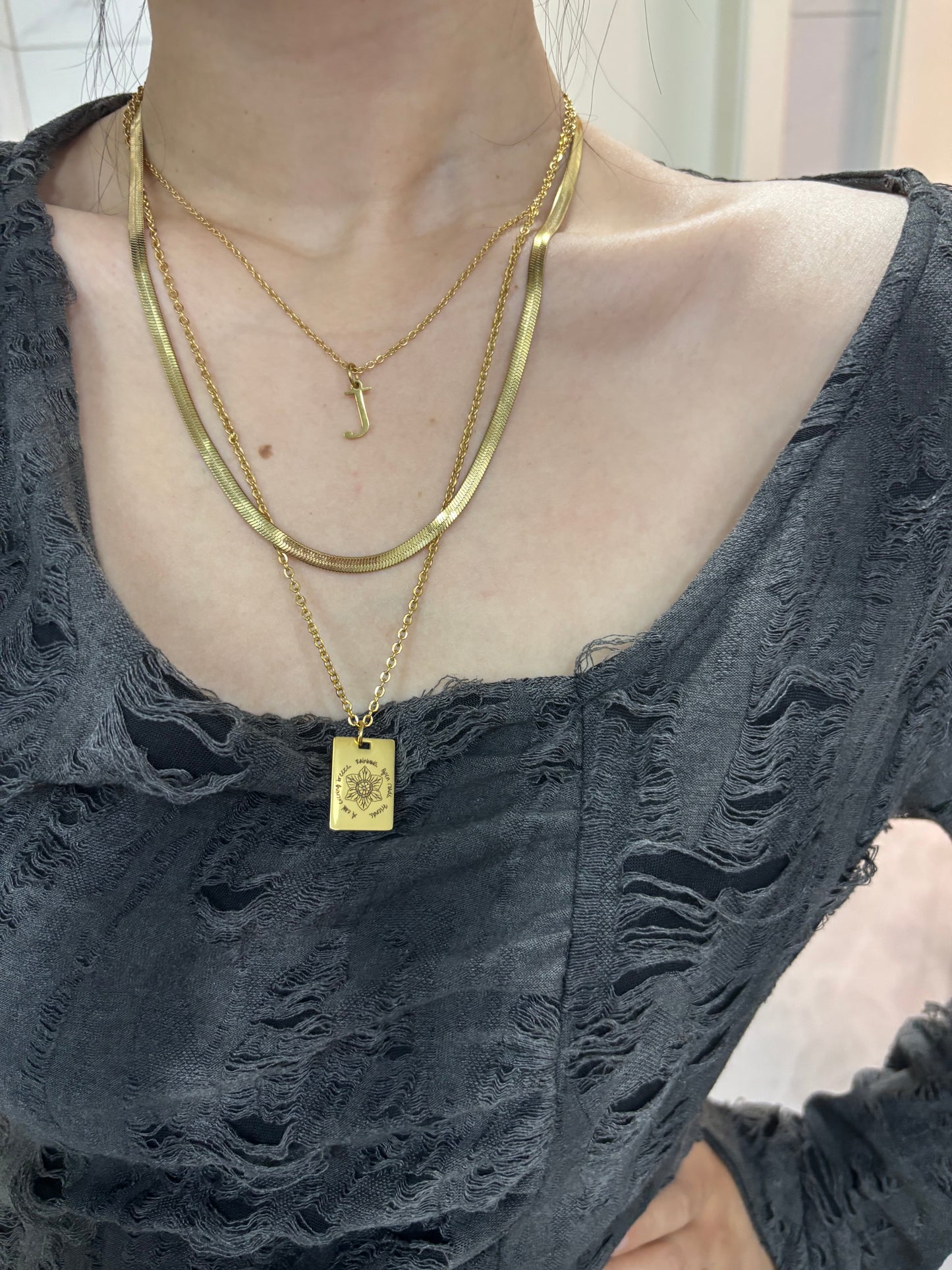 Jean Moreau J & Sunshine Court Necklace