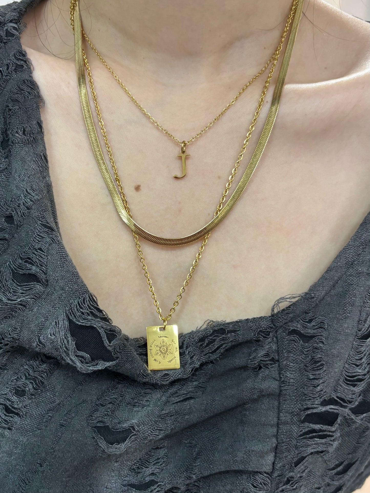 Jean Moreau J & Sunshine Court Necklace