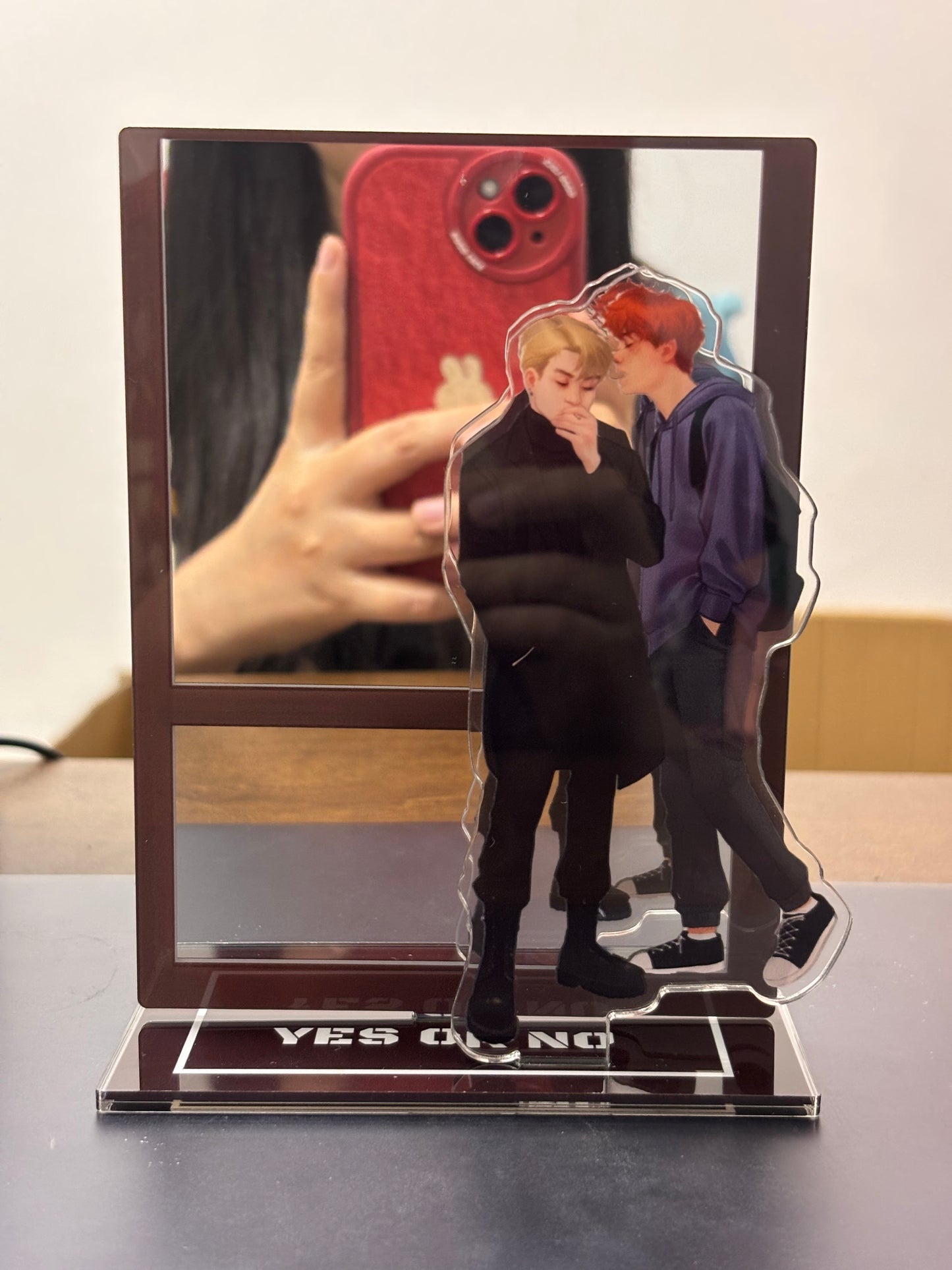 AFTG Andrew & Neil Acrylic Standing Sign  Mirror