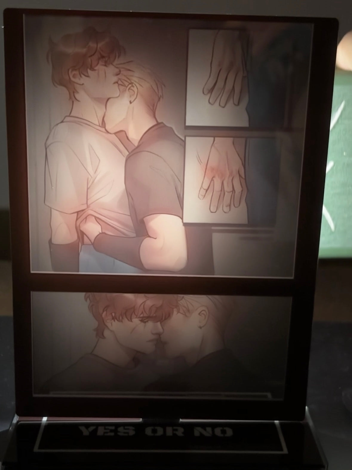 AFTG Andrew & Neil Acrylic Standing Sign  Mirror