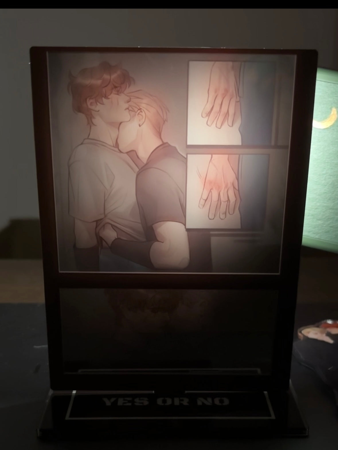 AFTG Andrew & Neil Acrylic Standing Sign  Mirror