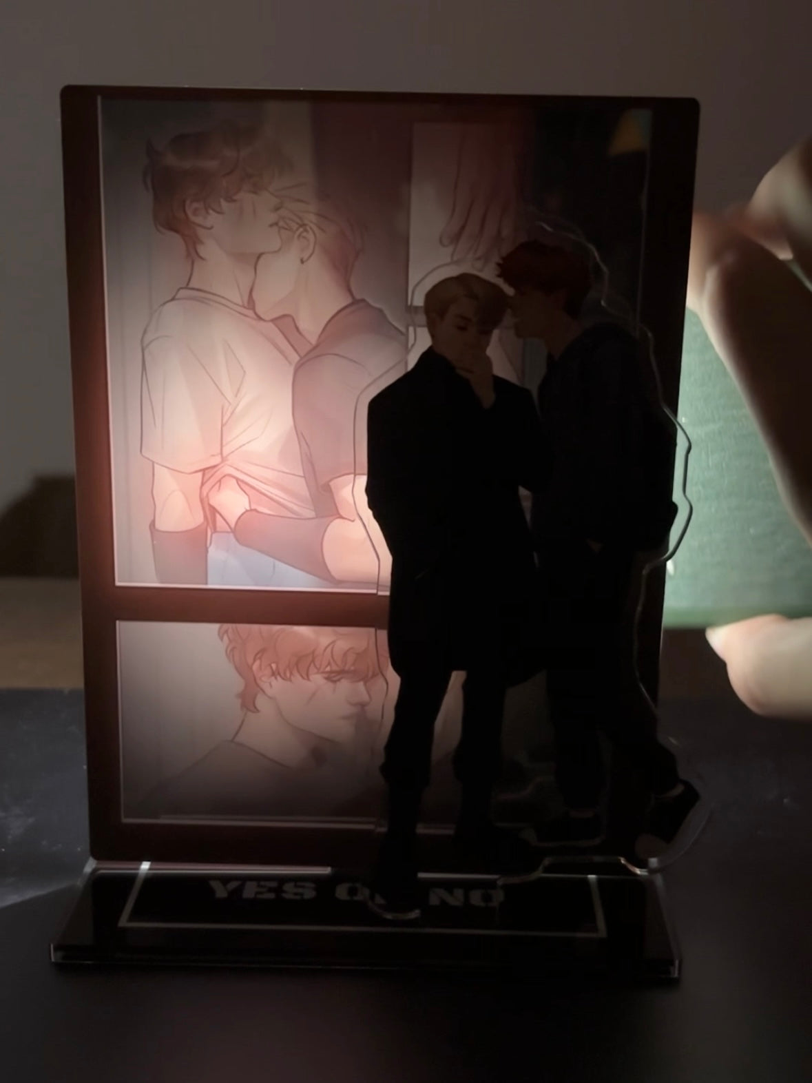 AFTG Andrew & Neil Acrylic Standing Sign  Mirror