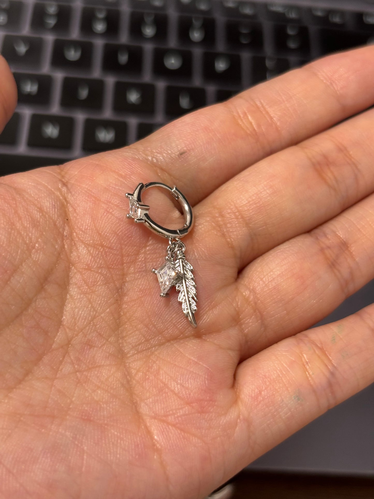 Y2K Style Sunday Inspired Angel Earrings