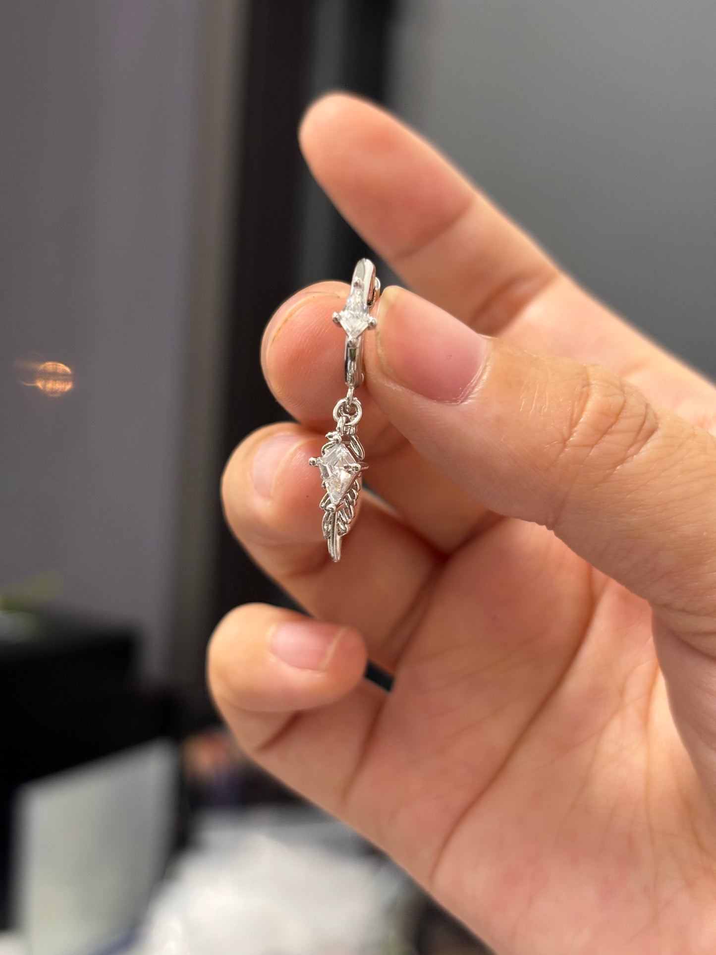 Y2K Style Sunday Inspired Angel Earrings