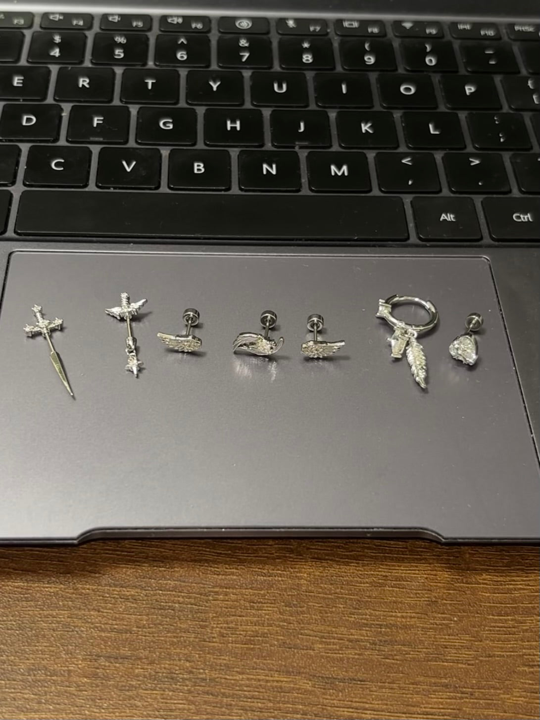 Y2K Style Sunday Inspired Angel Earrings