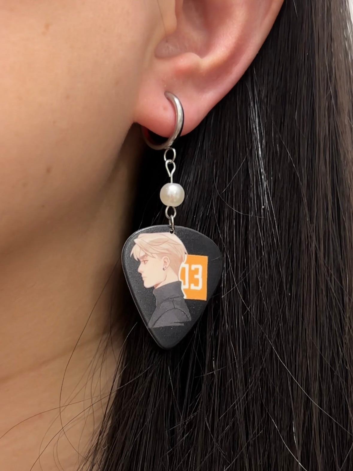 AFTG Andrew & Neil Guitar Pick Earrings