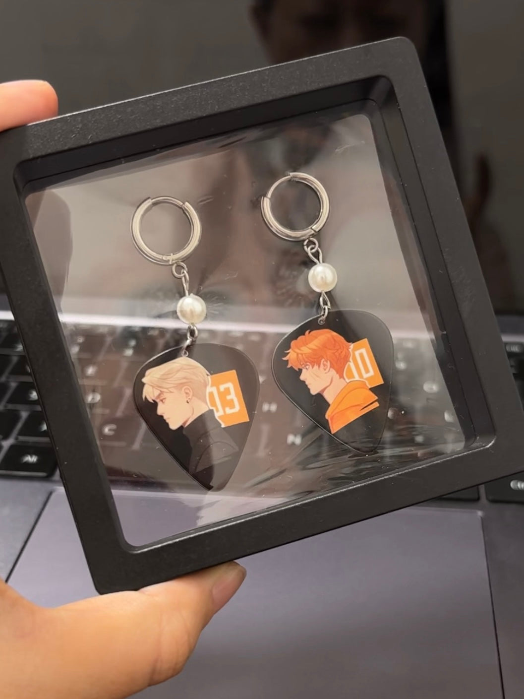 AFTG Andrew & Neil Guitar Pick Earrings