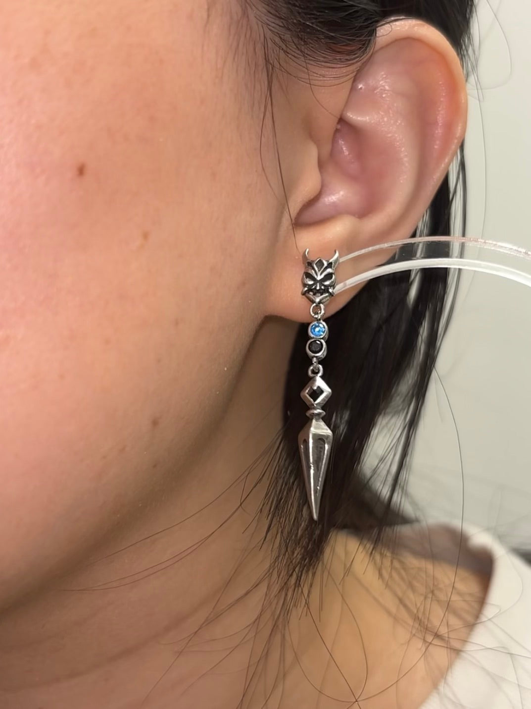 Xiao Inspired Unisex Alloy Stud Earring