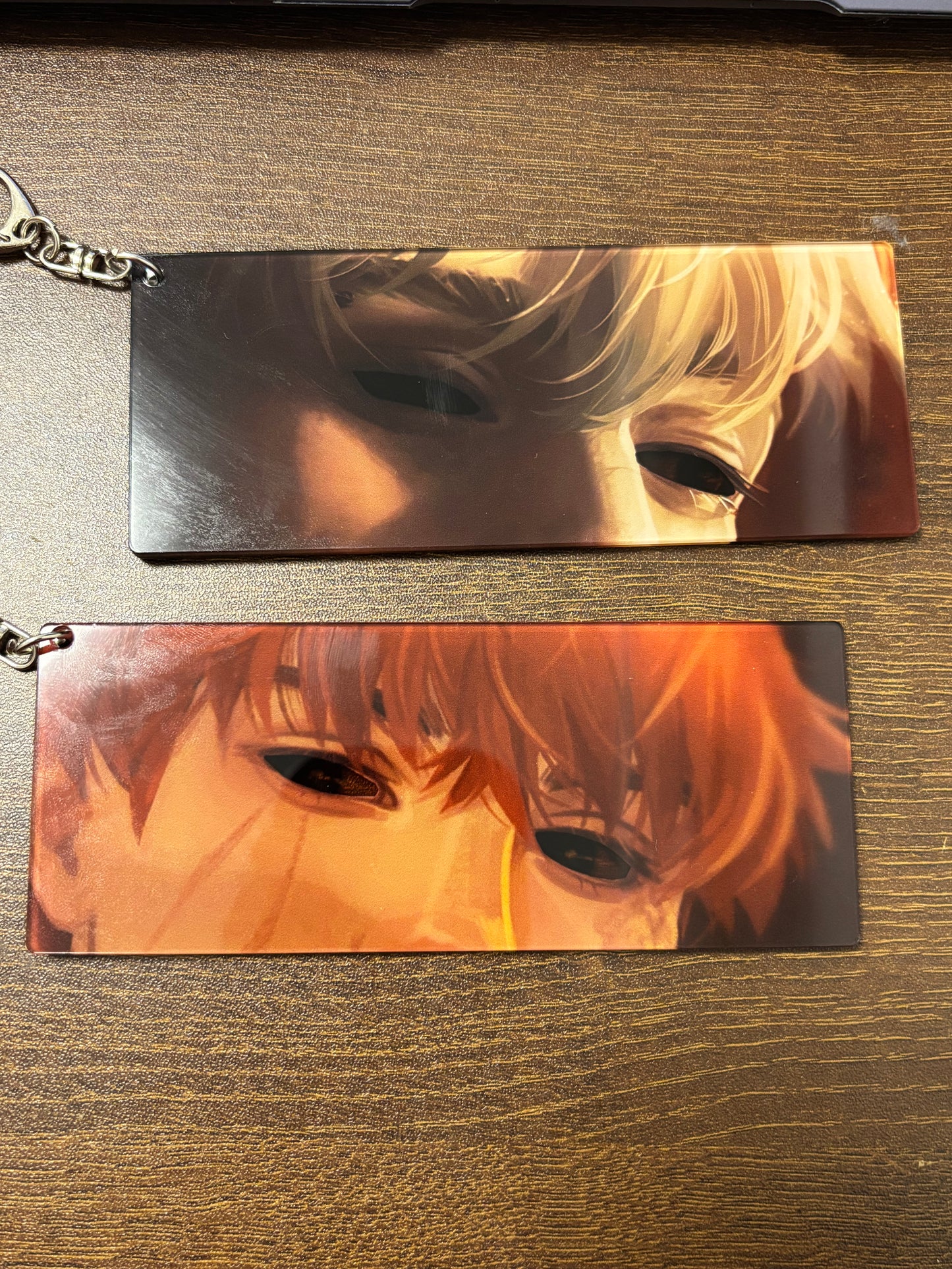 Acrylic Andreil Inspired Rectangle Eyes Keychain