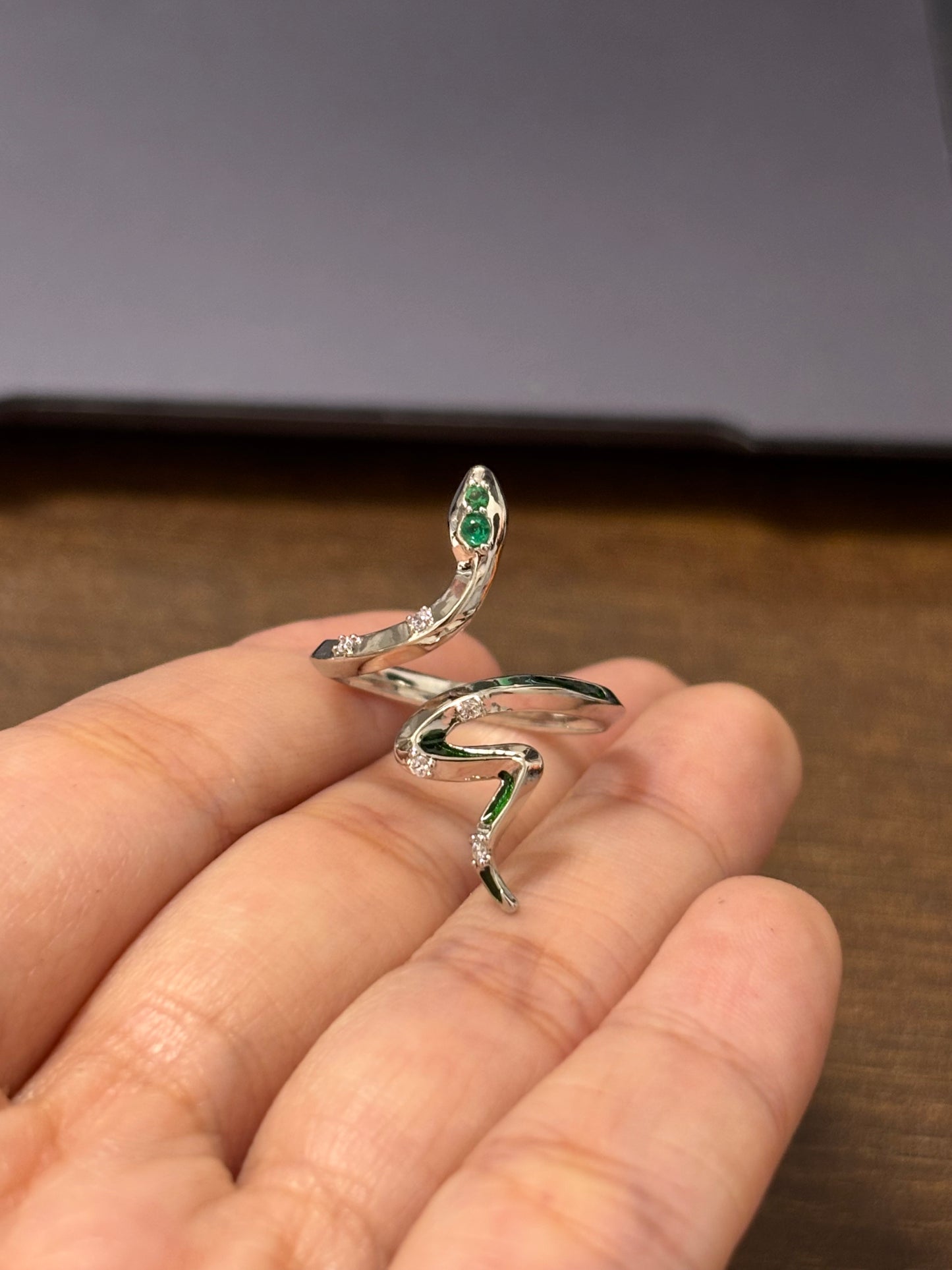 Enchanted Snake Statement Rings for Baizhu