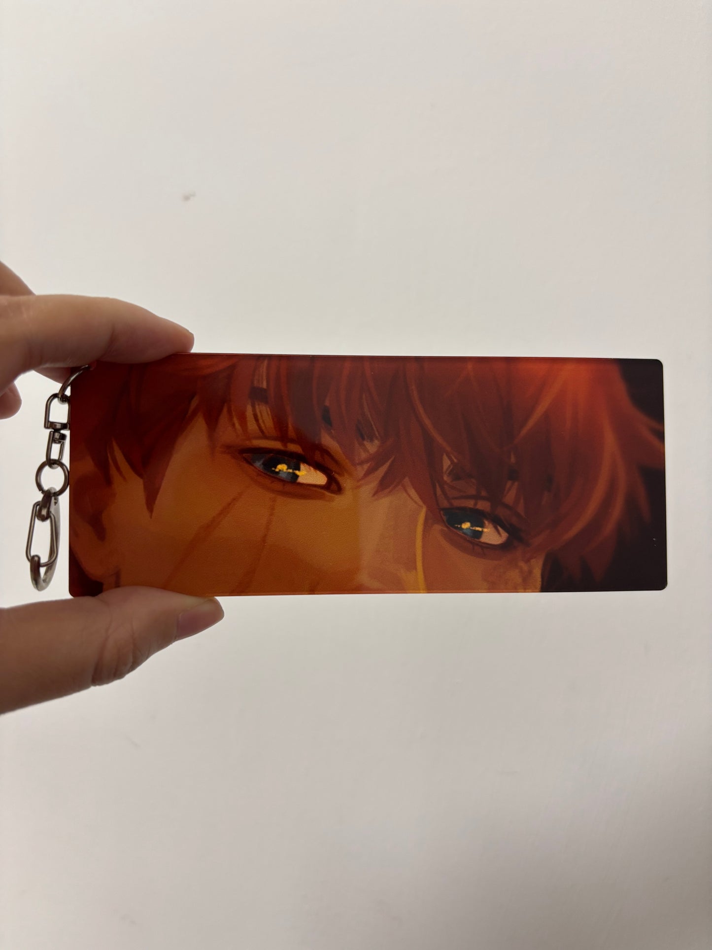 Acrylic Andreil Inspired Rectangle Eyes Keychain