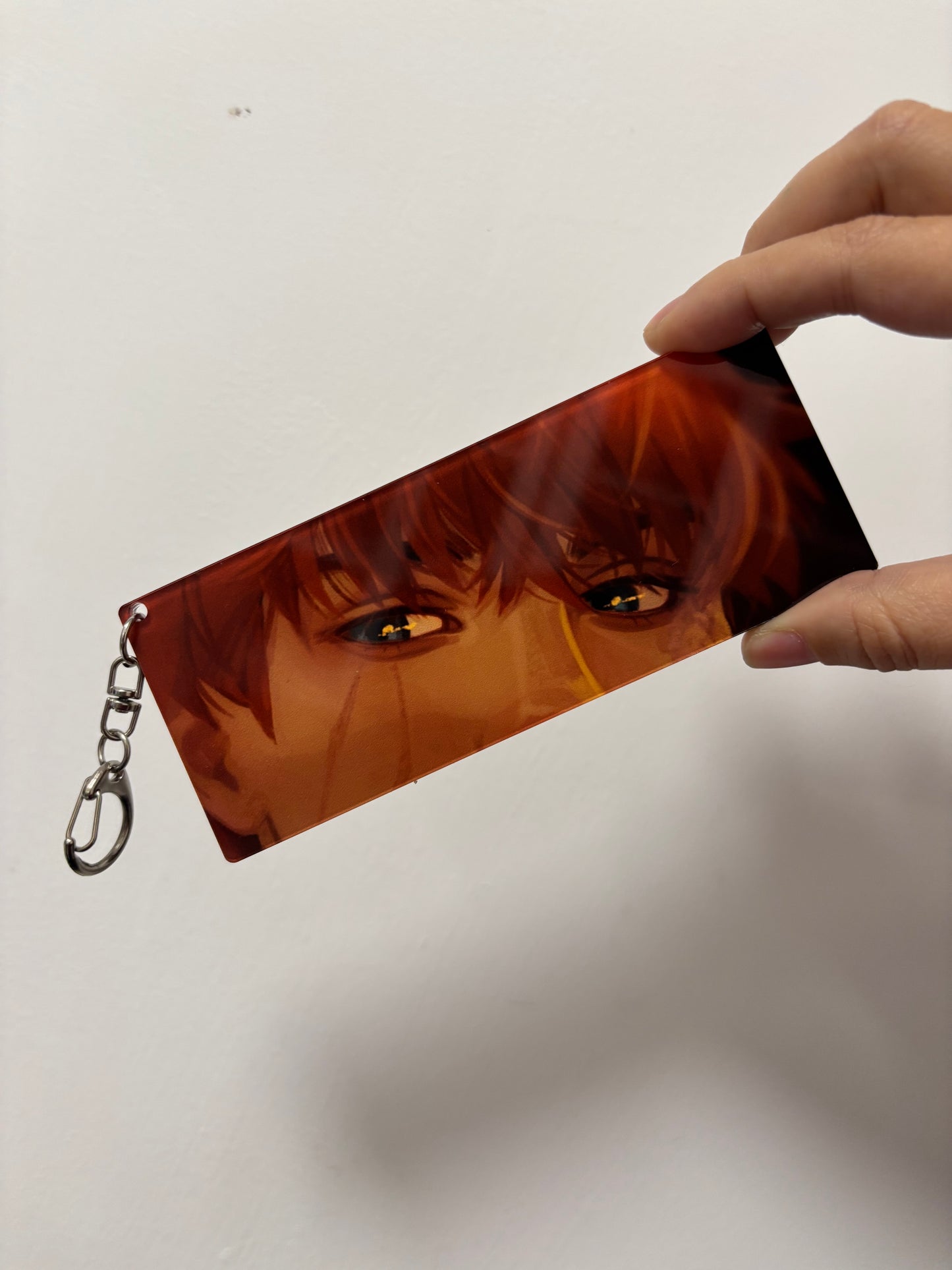 Acrylic Andreil Inspired Rectangle Eyes Keychain