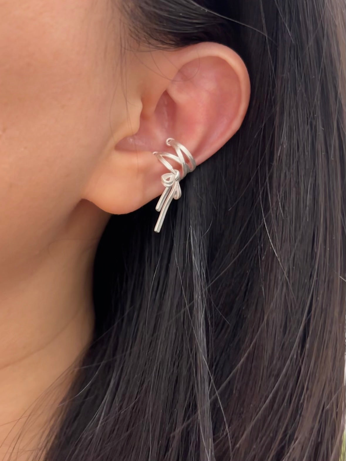 Manchette d'oreille "Sweet Girl" avec nœud