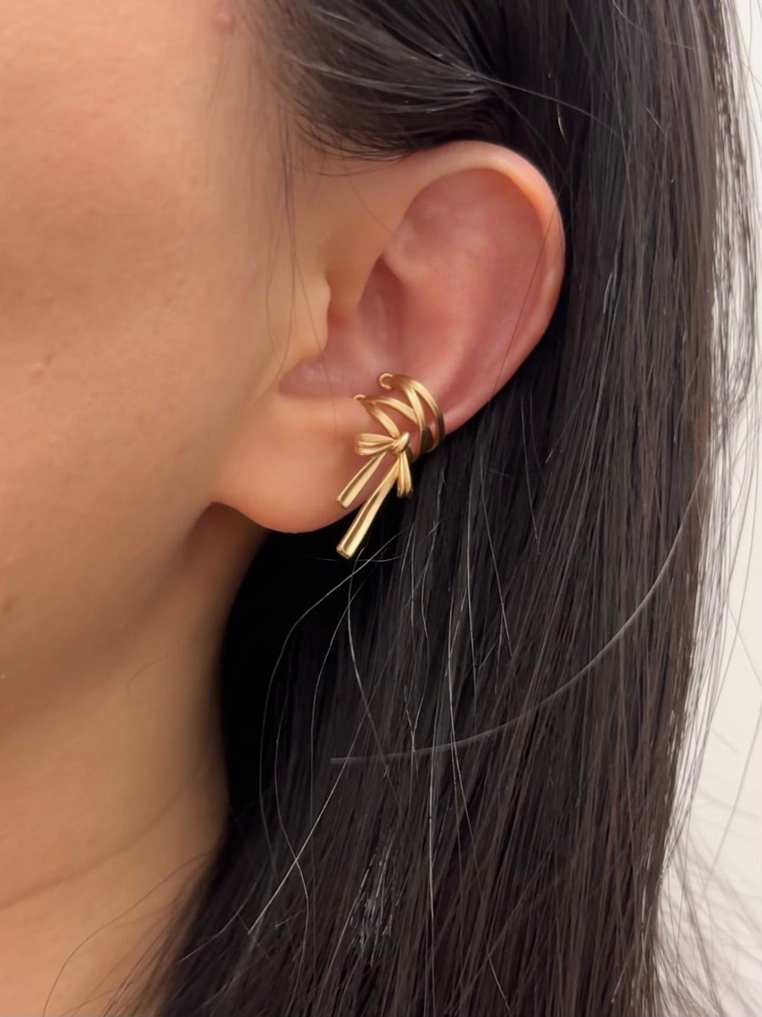 Manchette d'oreille "Sweet Girl" avec nœud