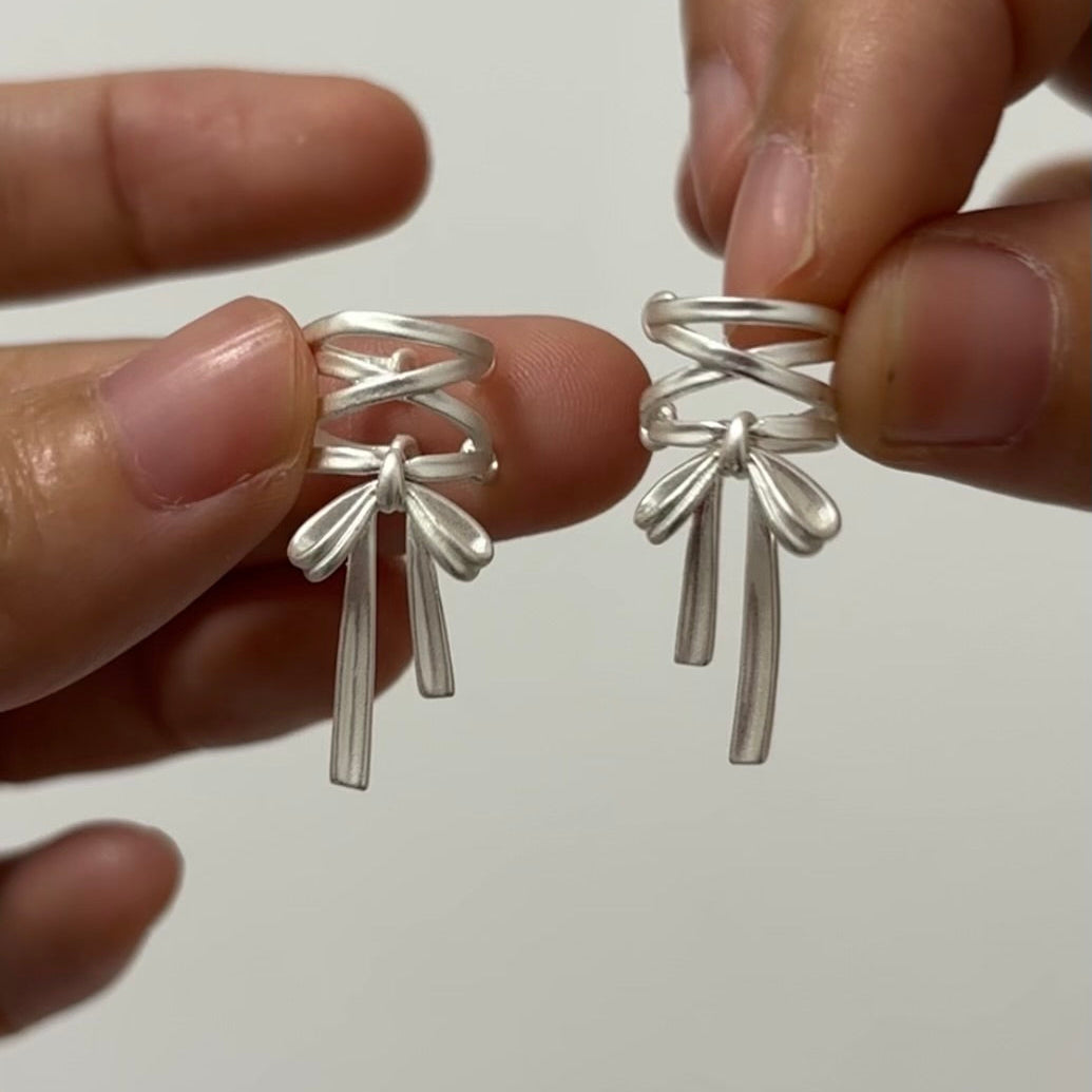 Manchette d'oreille "Sweet Girl" avec nœud