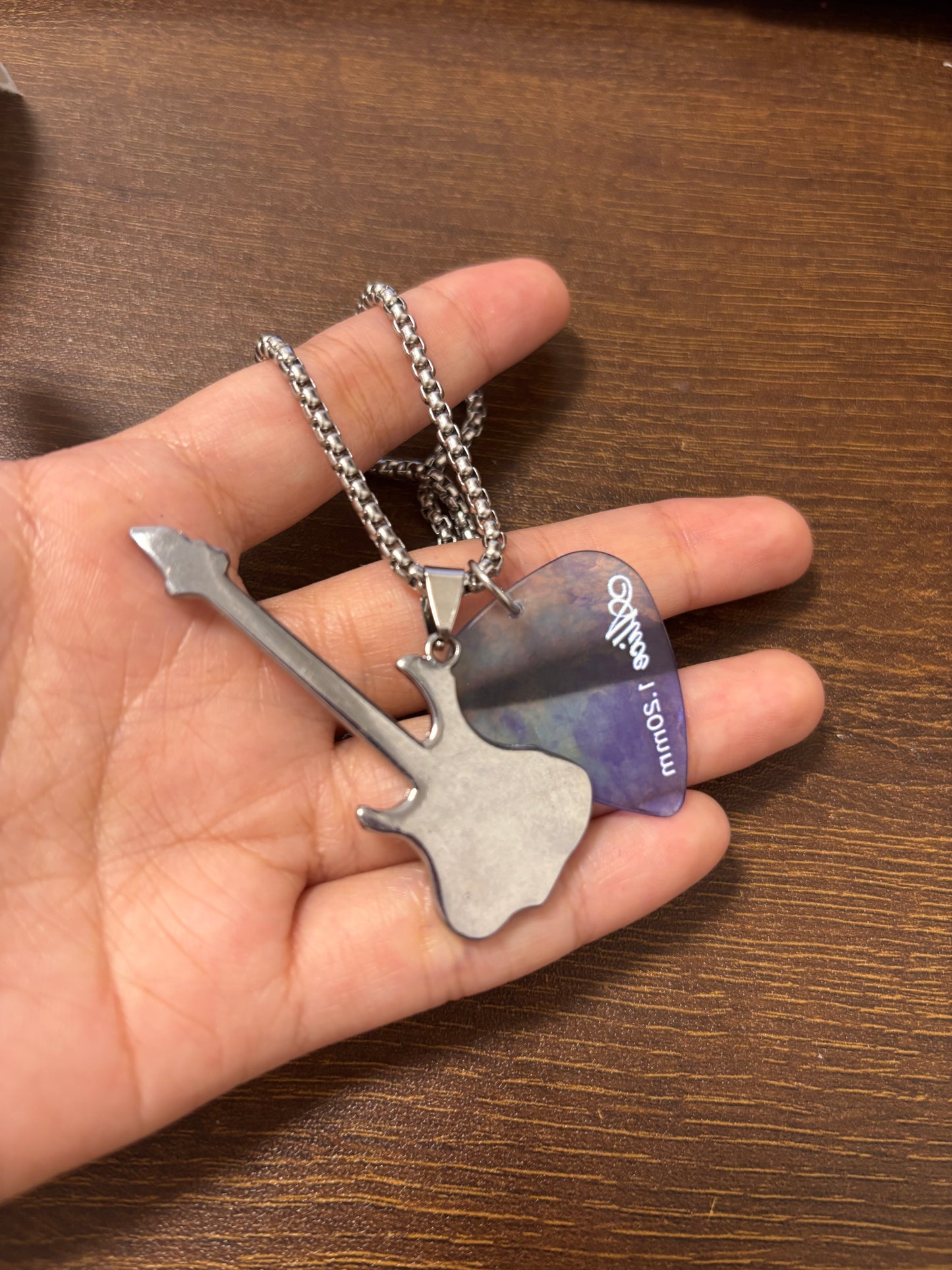 Alice Guitar Pick Necklaces