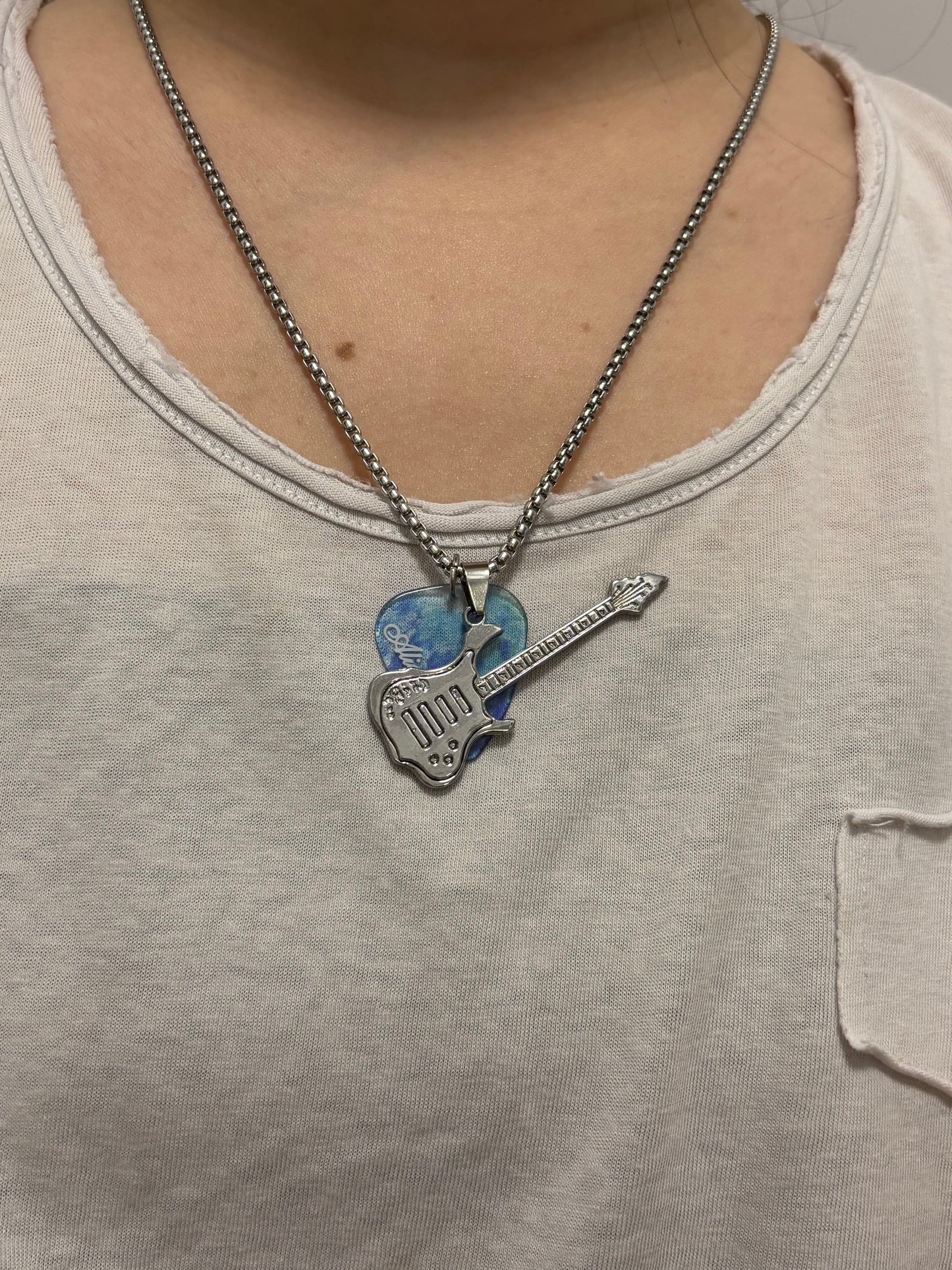 Alice Guitar Pick Necklaces