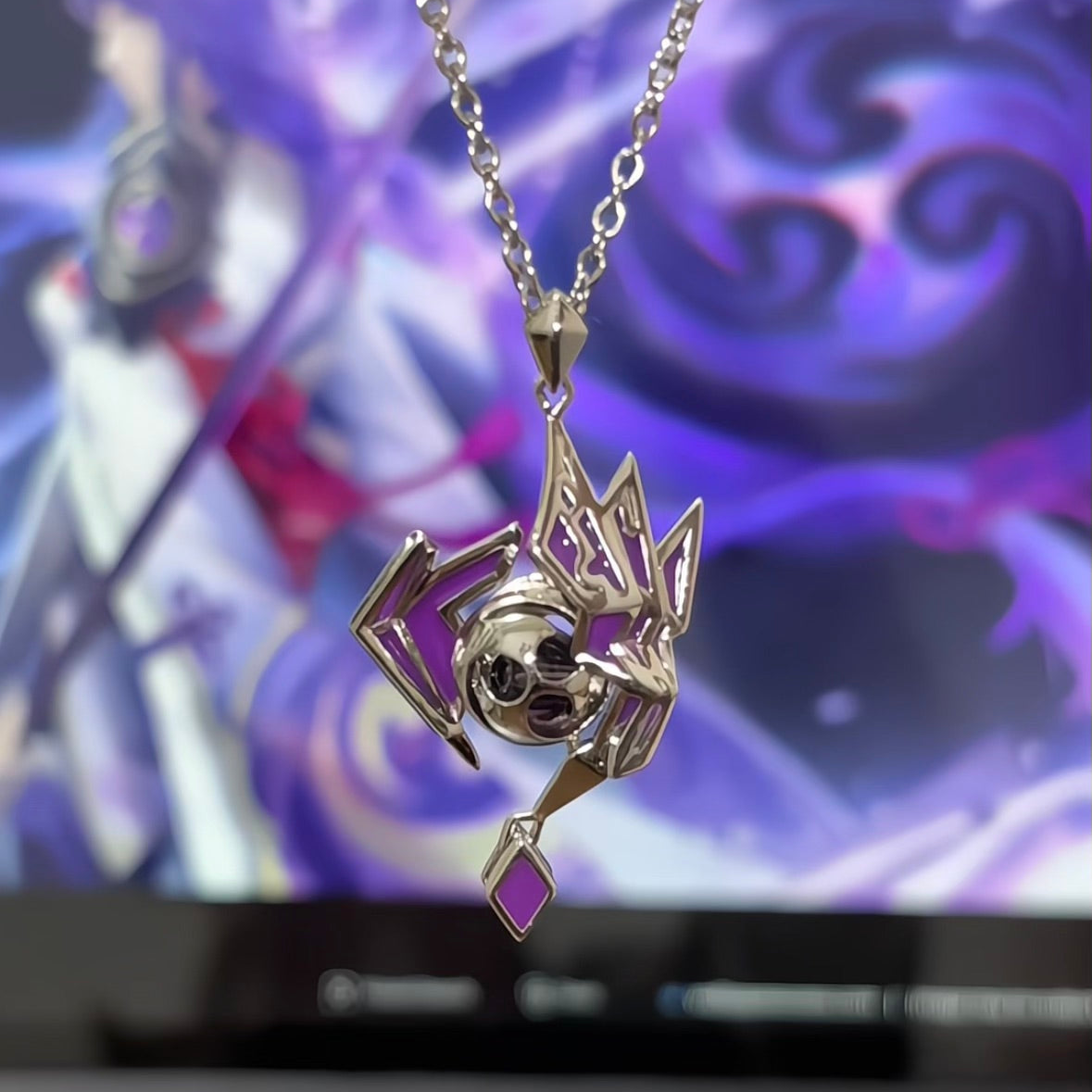 Raiden Shogun Inspired Necklace