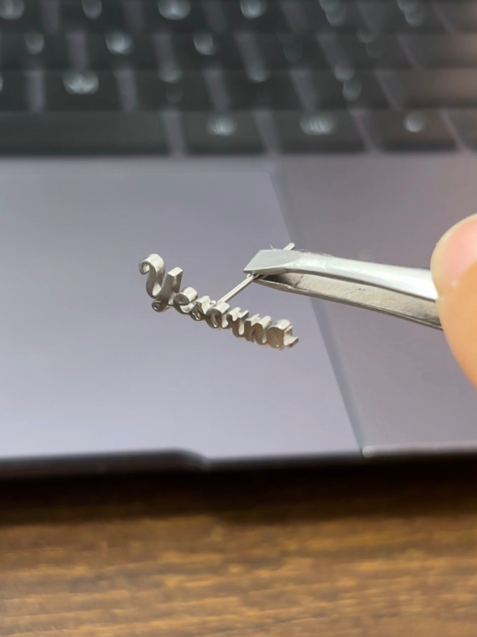 YES OR NO Stud Earrings