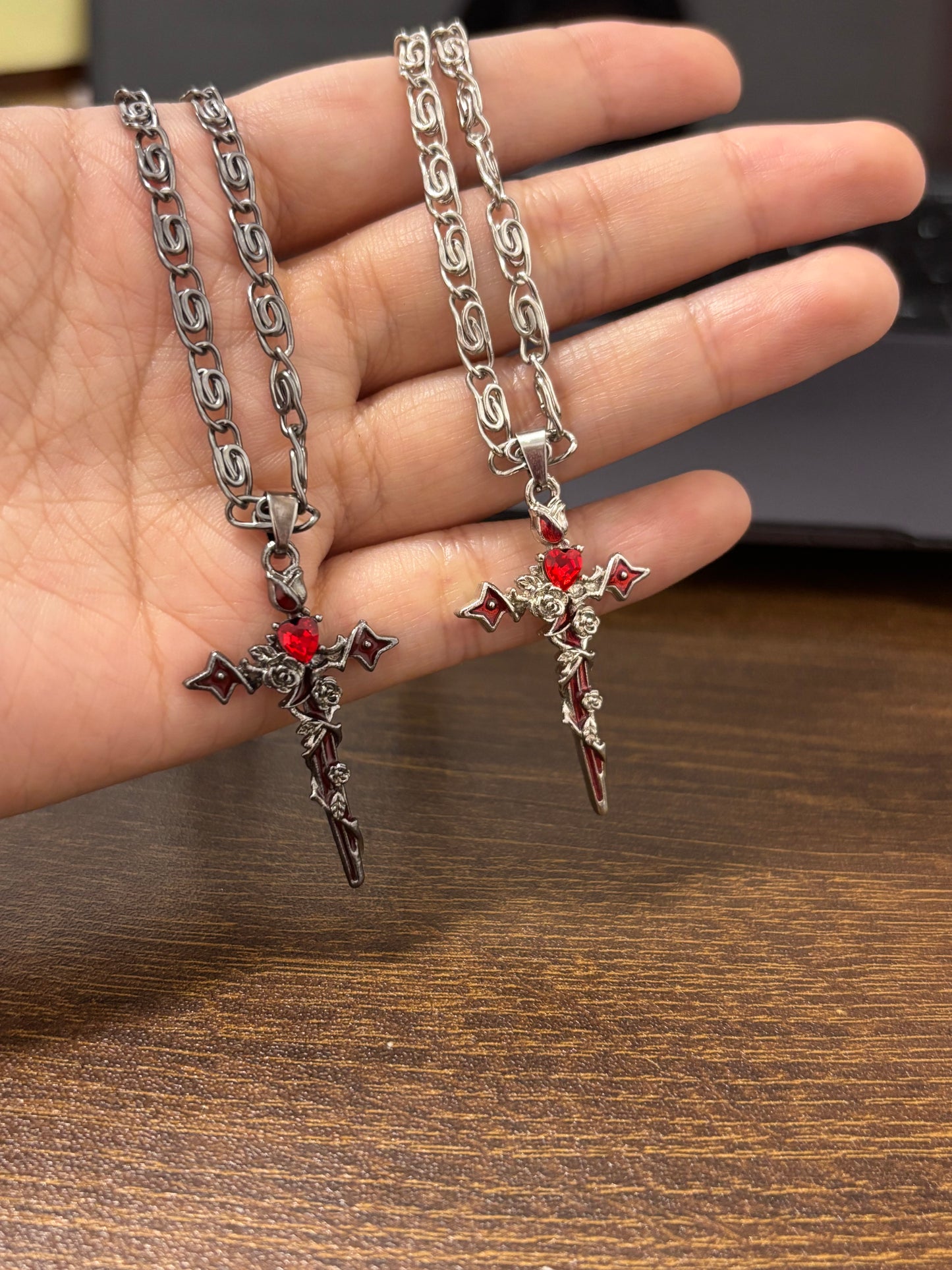 Gothic Y2K Unisex Gefallener Engel Schwert Legierung Ohrstecker