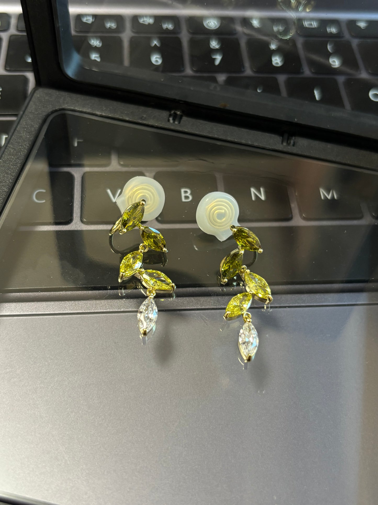Tighnari Inspired Flower and Leaf Earrings