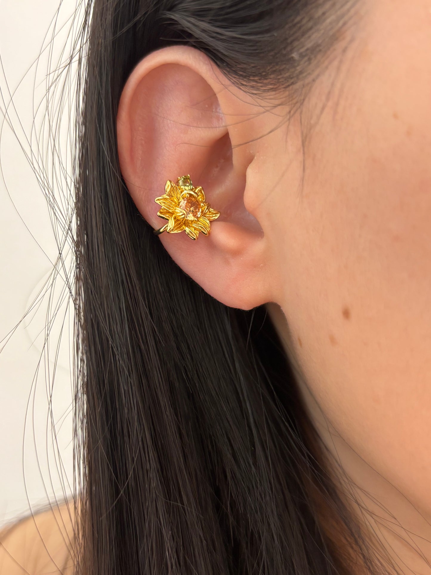Tighnari Inspired Flower and Leaf Earrings