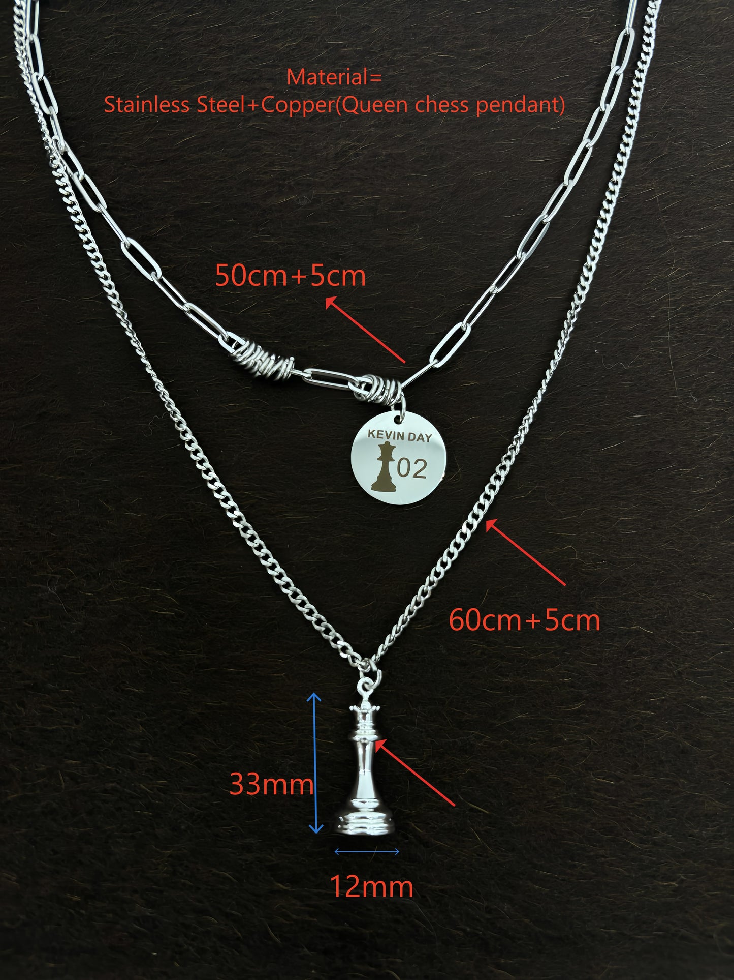 Kevin Day Necklace & Bracelet