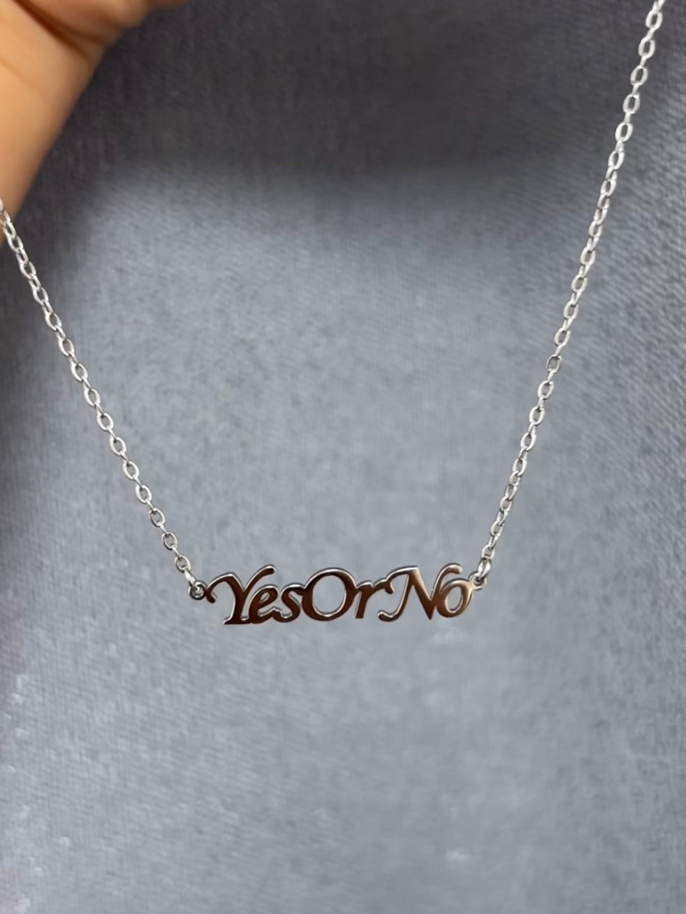 YES OR NO Necklace