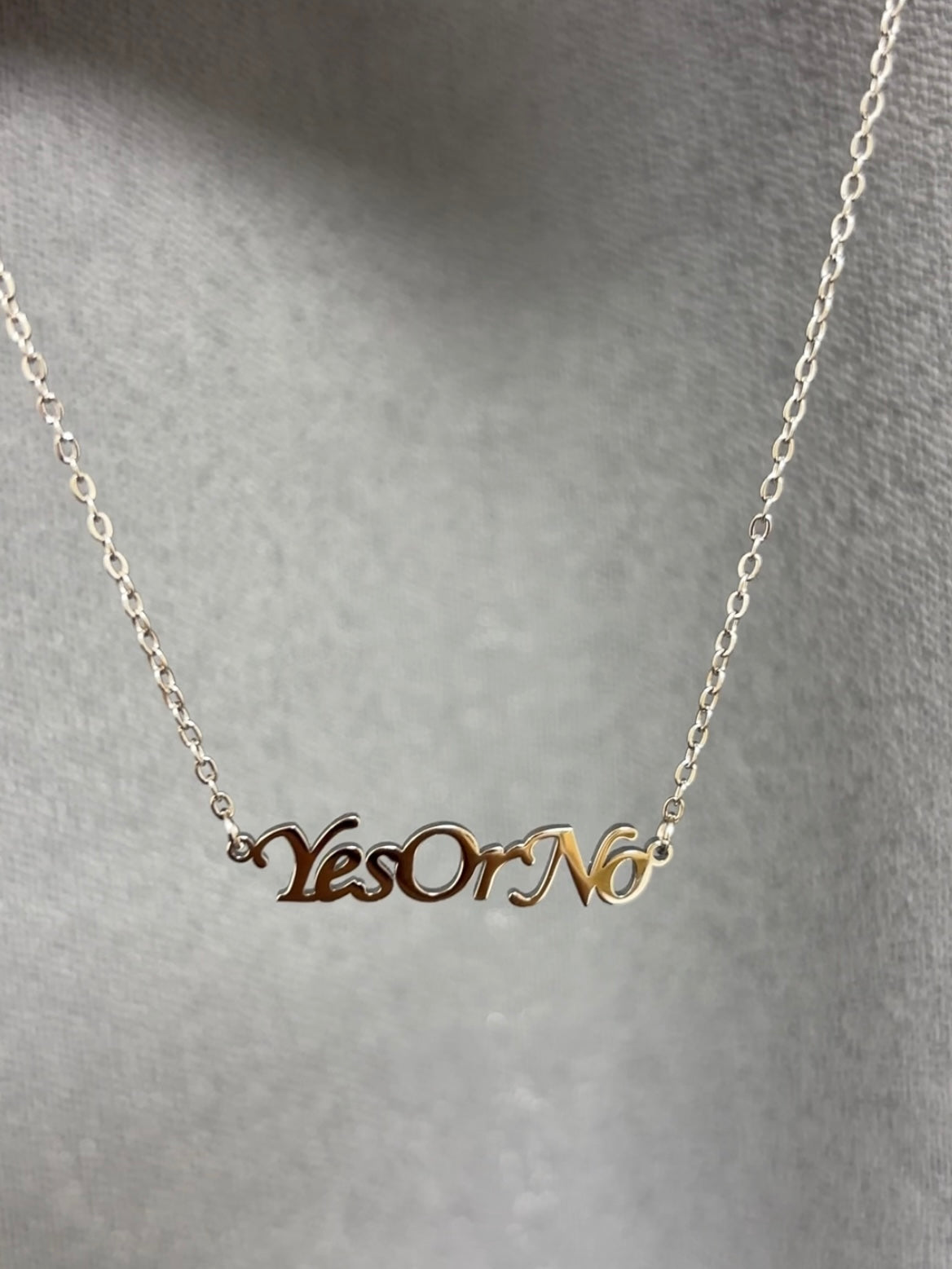 YES OR NO Necklace
