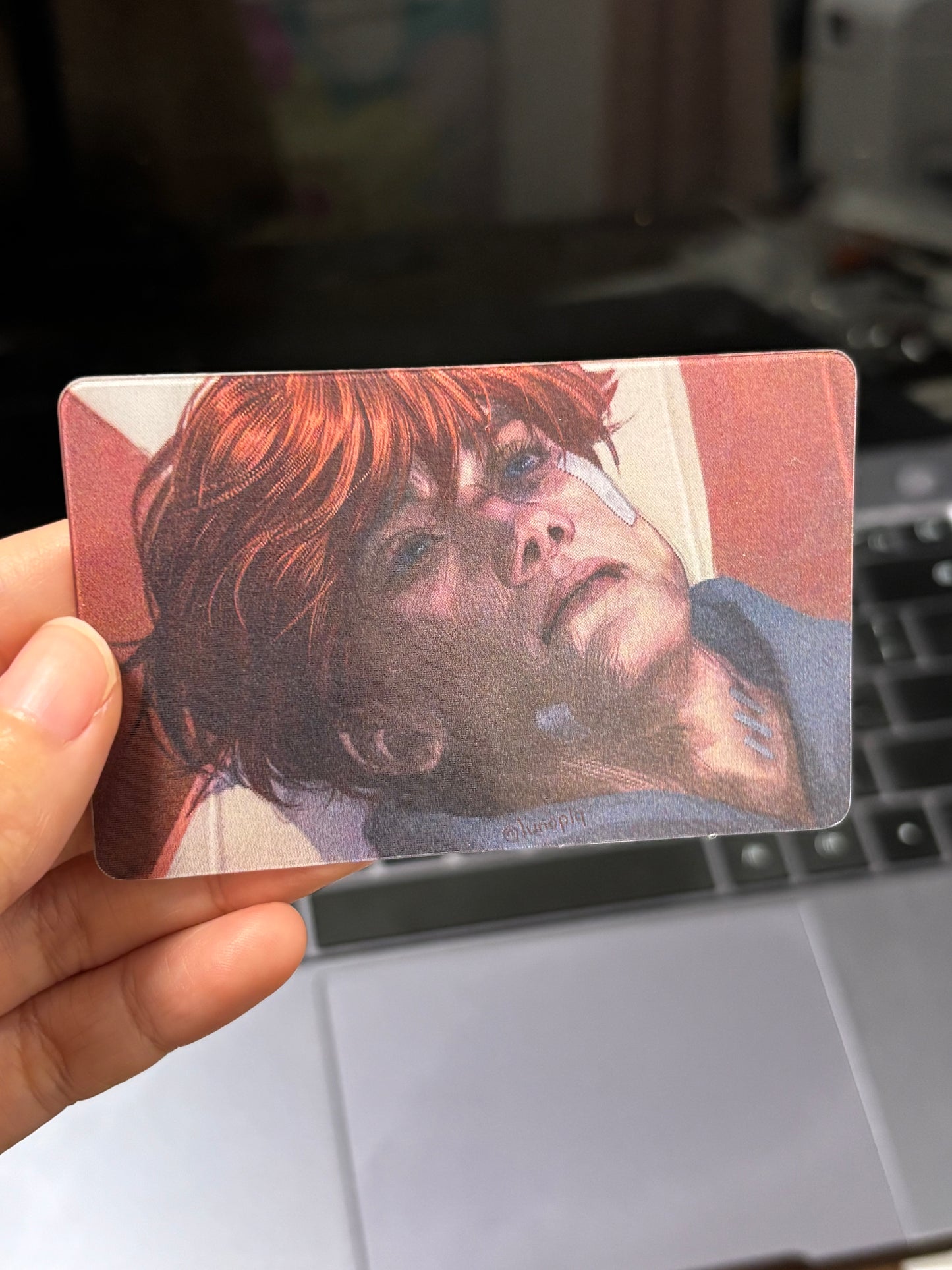 Neil's Healing Journey Raster Card (Art by Lunapiq)