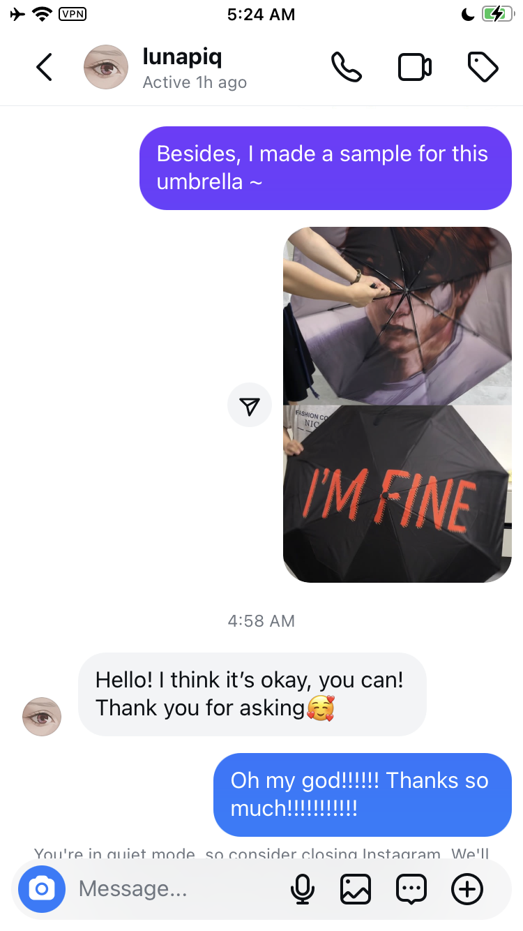 AFTG Neil Josten Taschenschirm