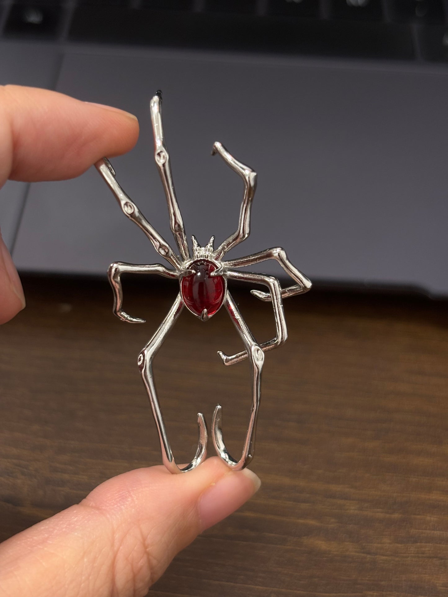 High Quality Goth Designer Spider Crawling Earring[Single One]