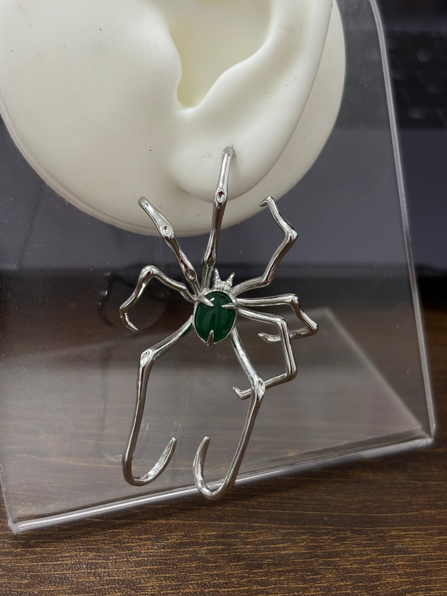 High Quality Goth Designer Spider Crawling Earring[Single One]
