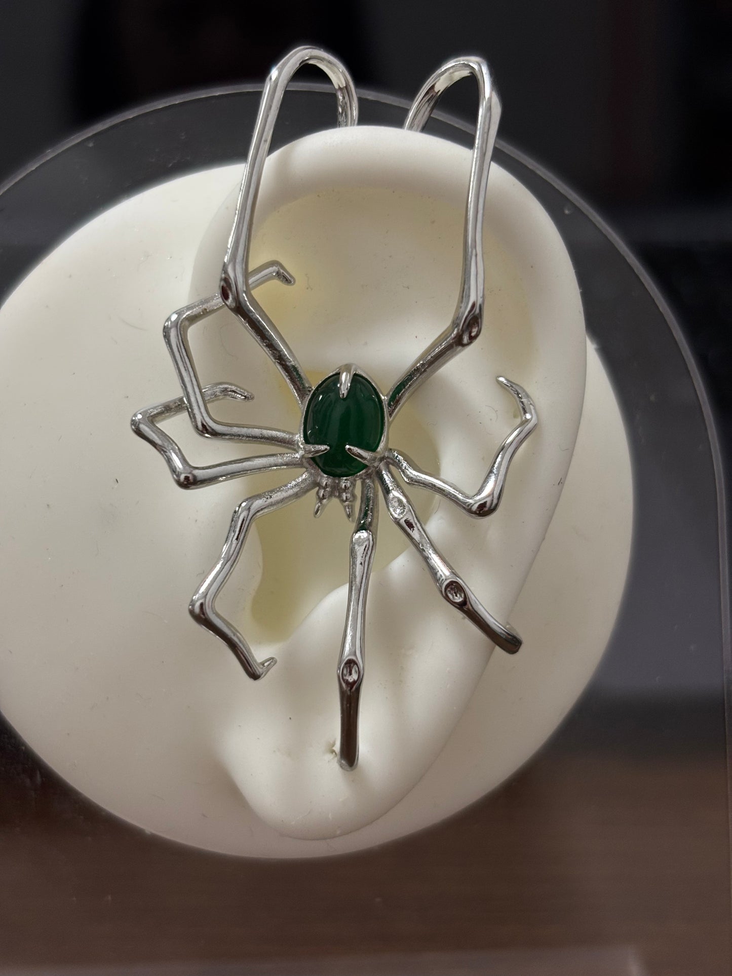 High Quality Goth Designer Spider Crawling Earring[Single One]