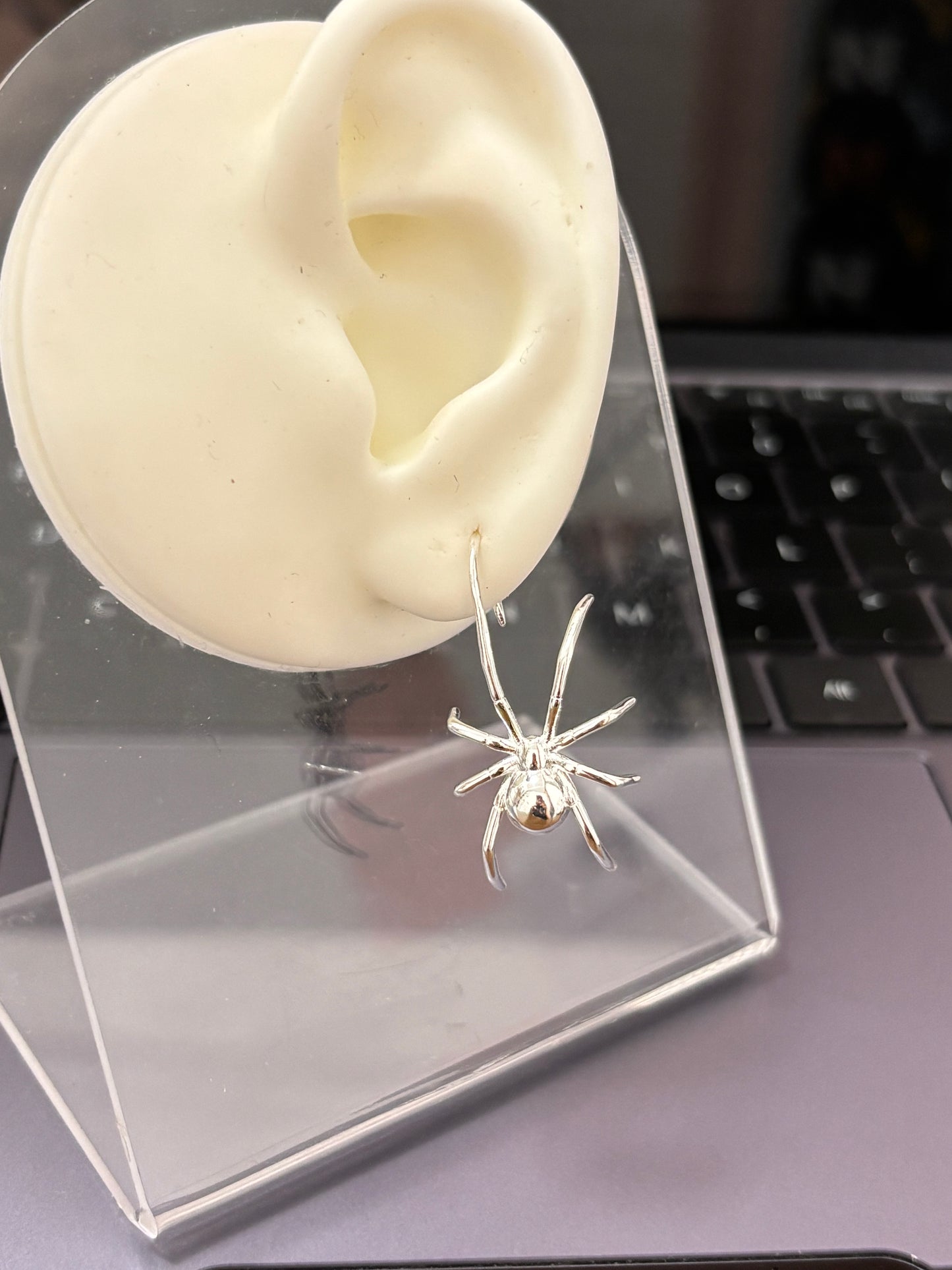Designer Spider Hook Earrings