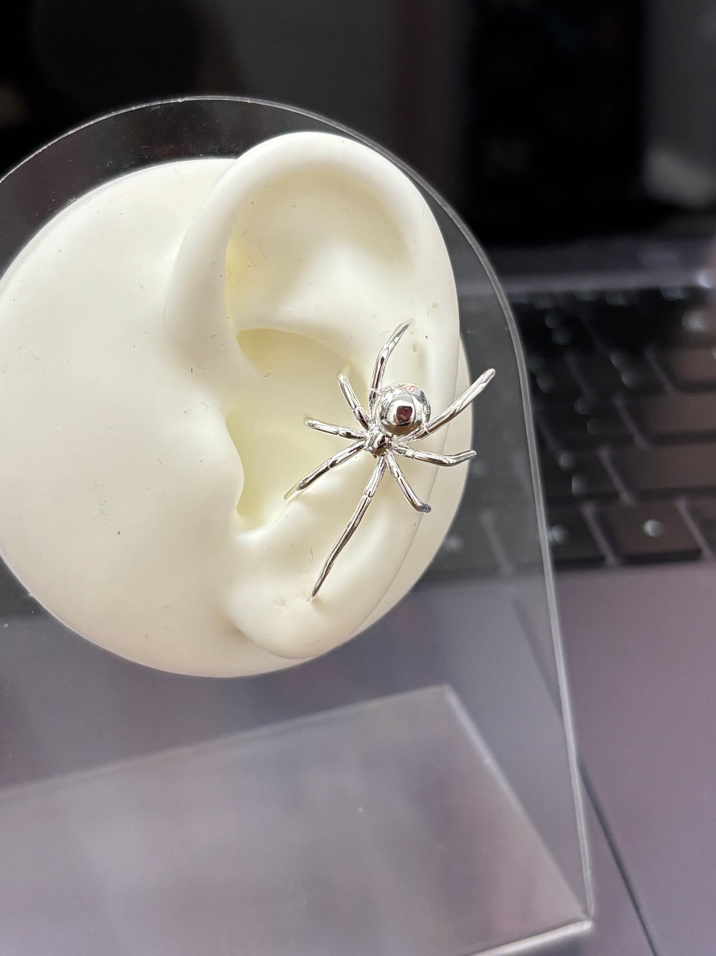 Designer Spider Hook Earrings