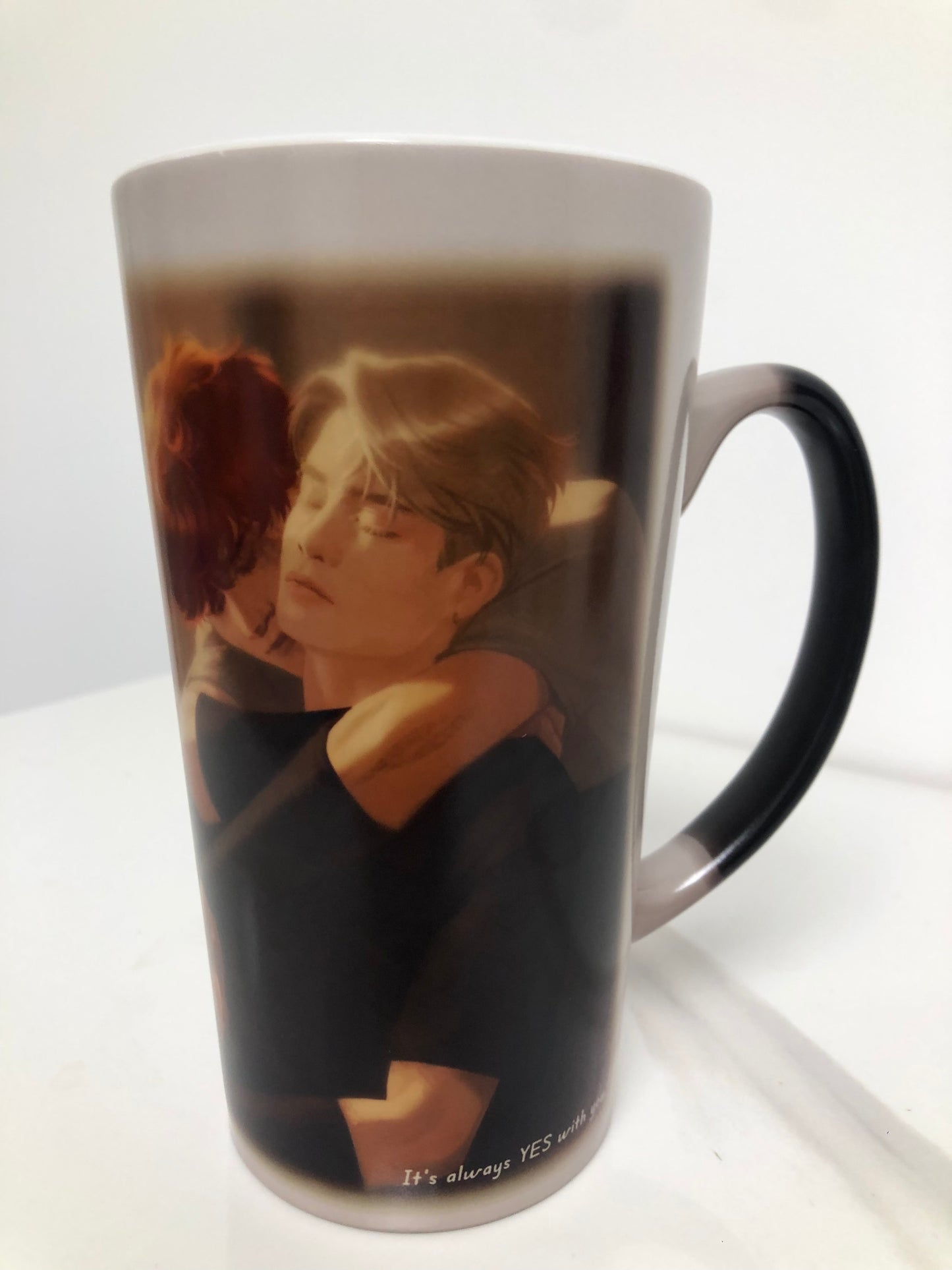 Andreil Color-Changing Ceramic Mug (Art by lunapiq)