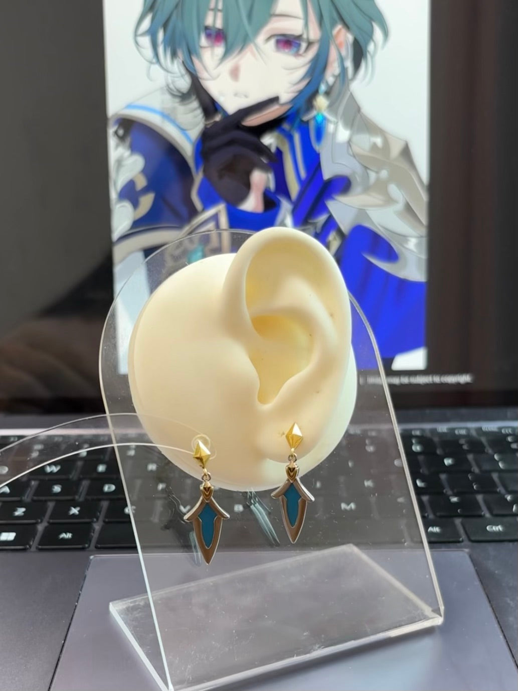 Lohen Inspired Anime-Style Stud Earrings