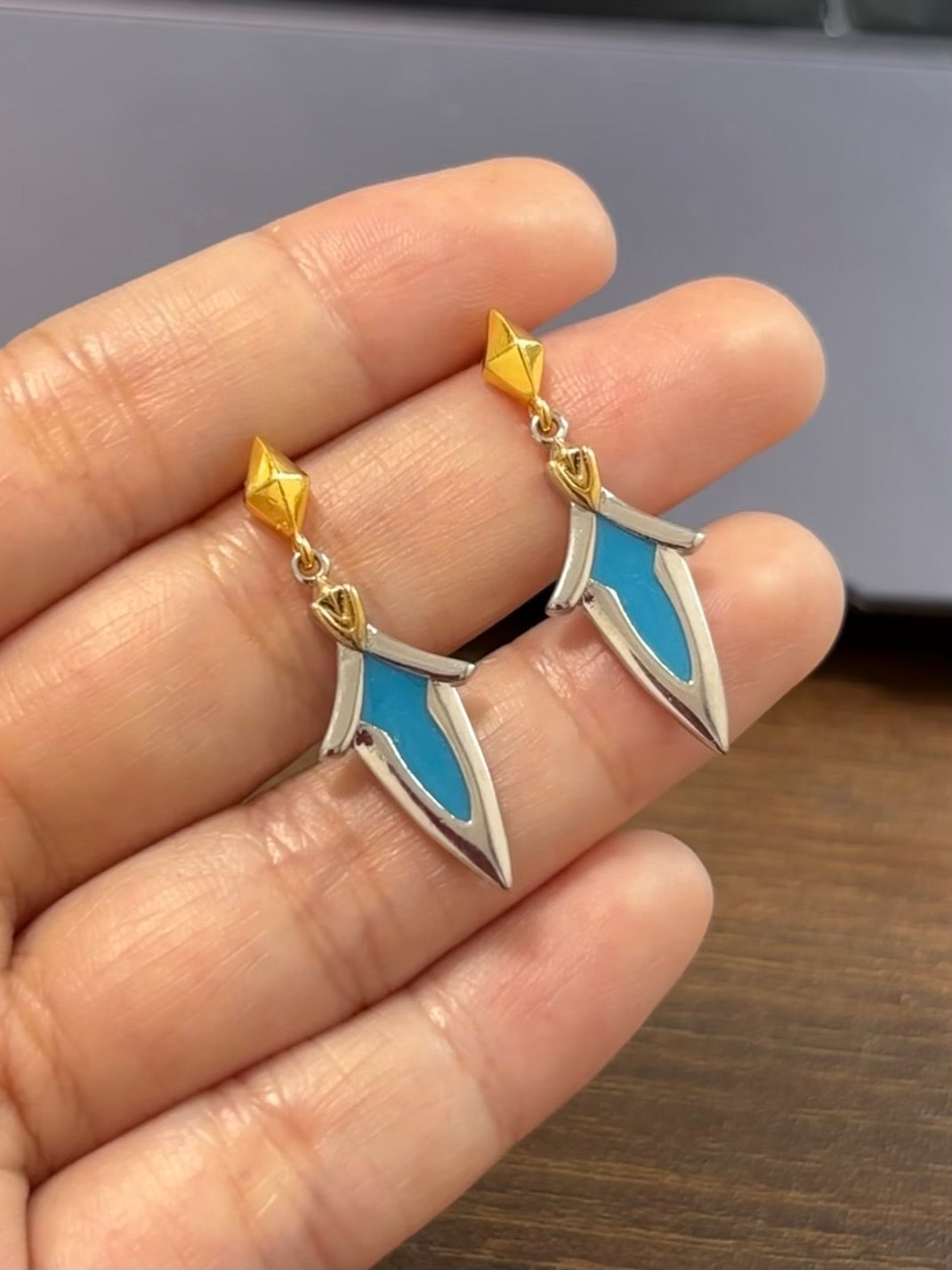 Lohen Inspired Anime-Style Stud Earrings