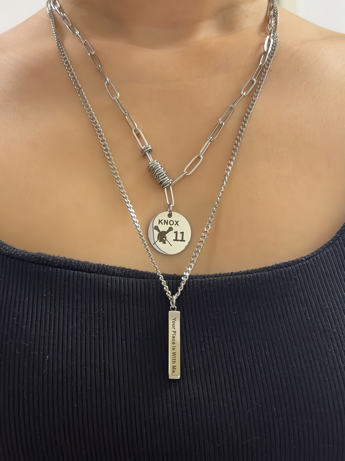 AFTG USC Jean Moreau & Jeremy Knox Necklace