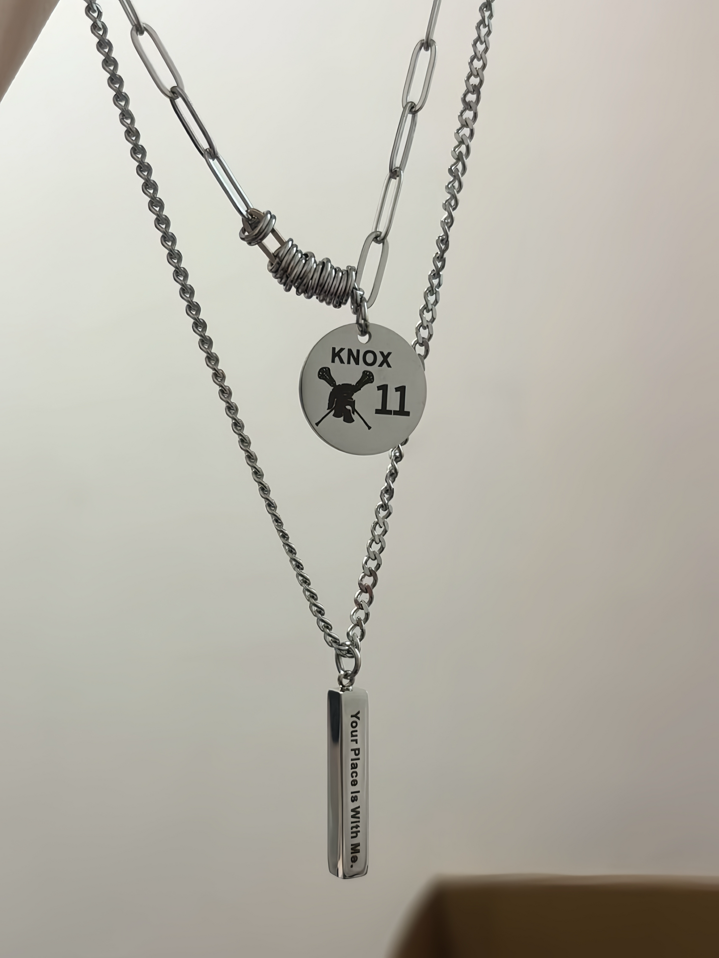 AFTG USC Jean Moreau & Jeremy Knox Necklace