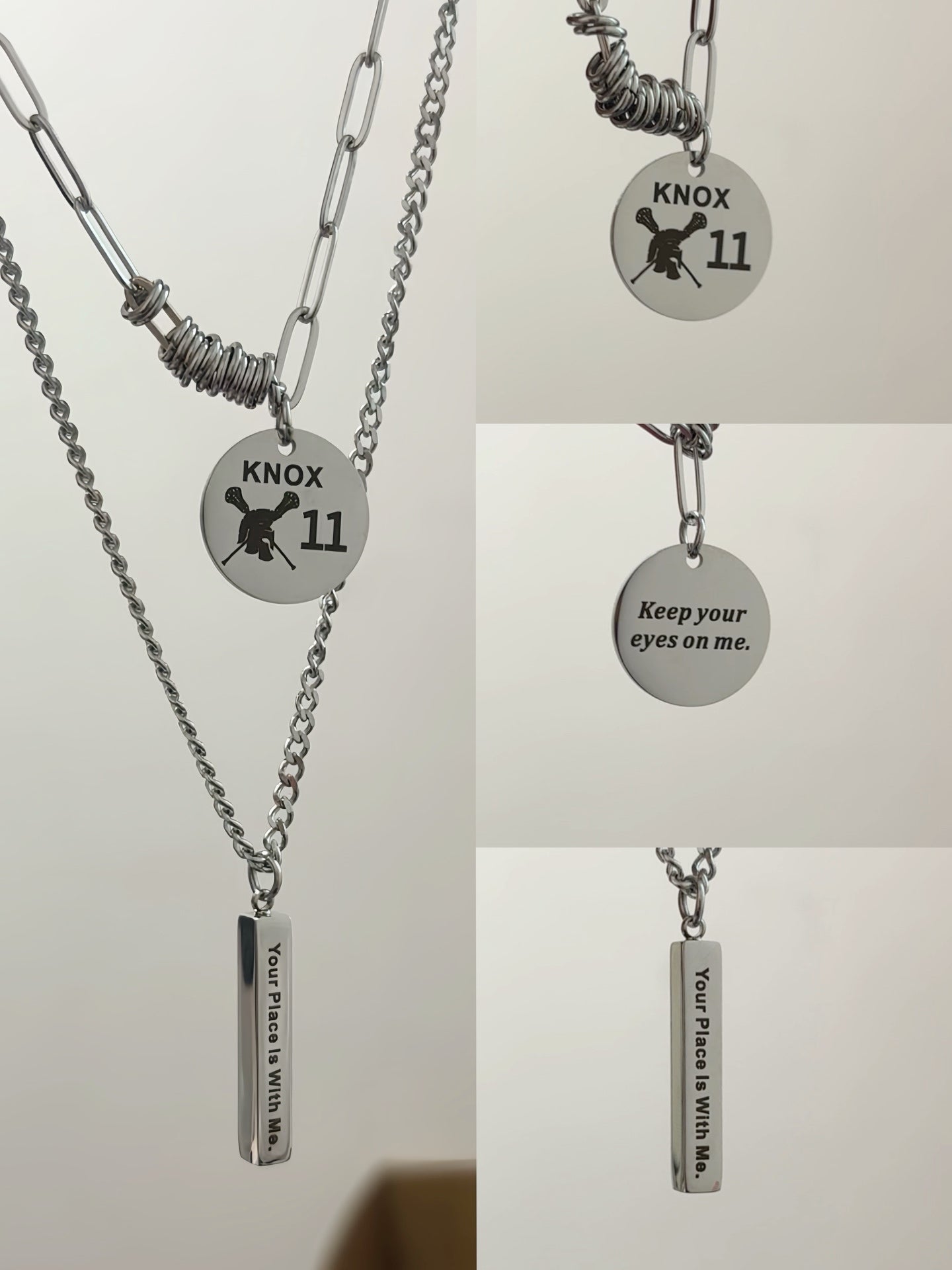 AFTG USC Jean Moreau & Jeremy Knox Necklace